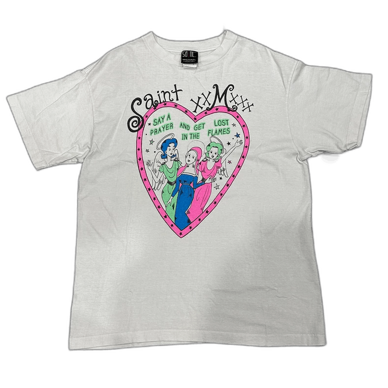 Saint Michael Saint Michael Heart Graphic Short Sleeve Shirt Size US L / EU 52-54 / 3 - 1 Thumbnail