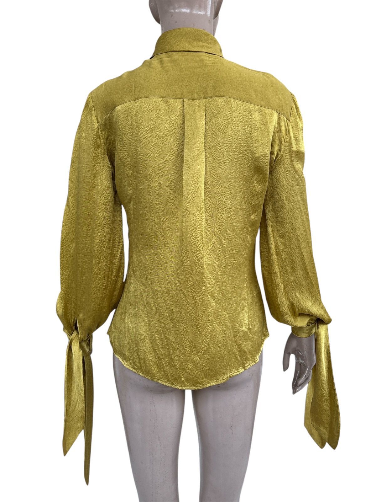 Alexander McQueen AW2009 ‘Horn of Plenty’ Silk Blouse Size XS / US 0-2 / IT 36-38 - 4 Thumbnail