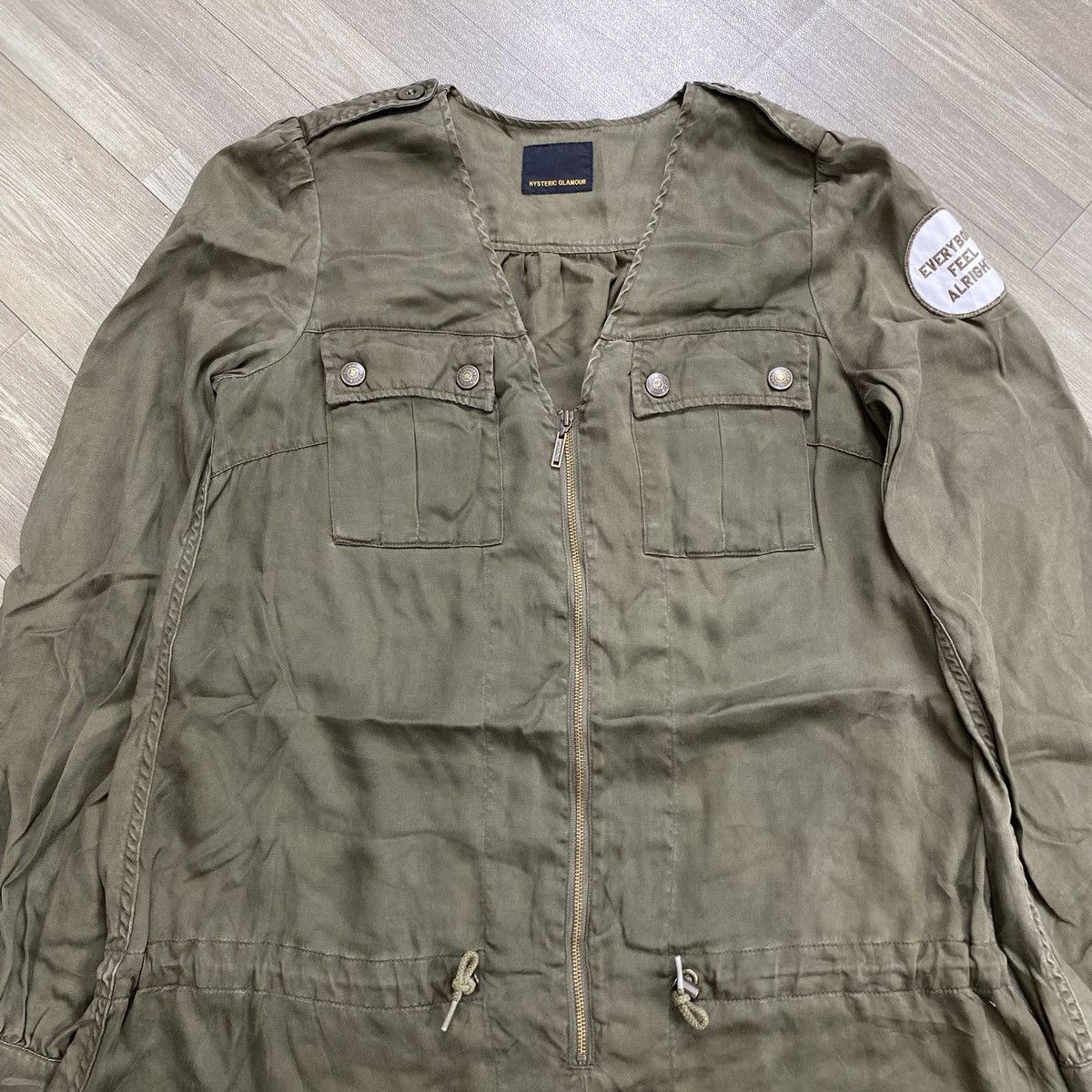 Hysteric Glamour Y2K Vintage Hysteric Glamour Military Sexy Flared Dressed Size M / US 6-8 / IT 42-44 - 3 Thumbnail