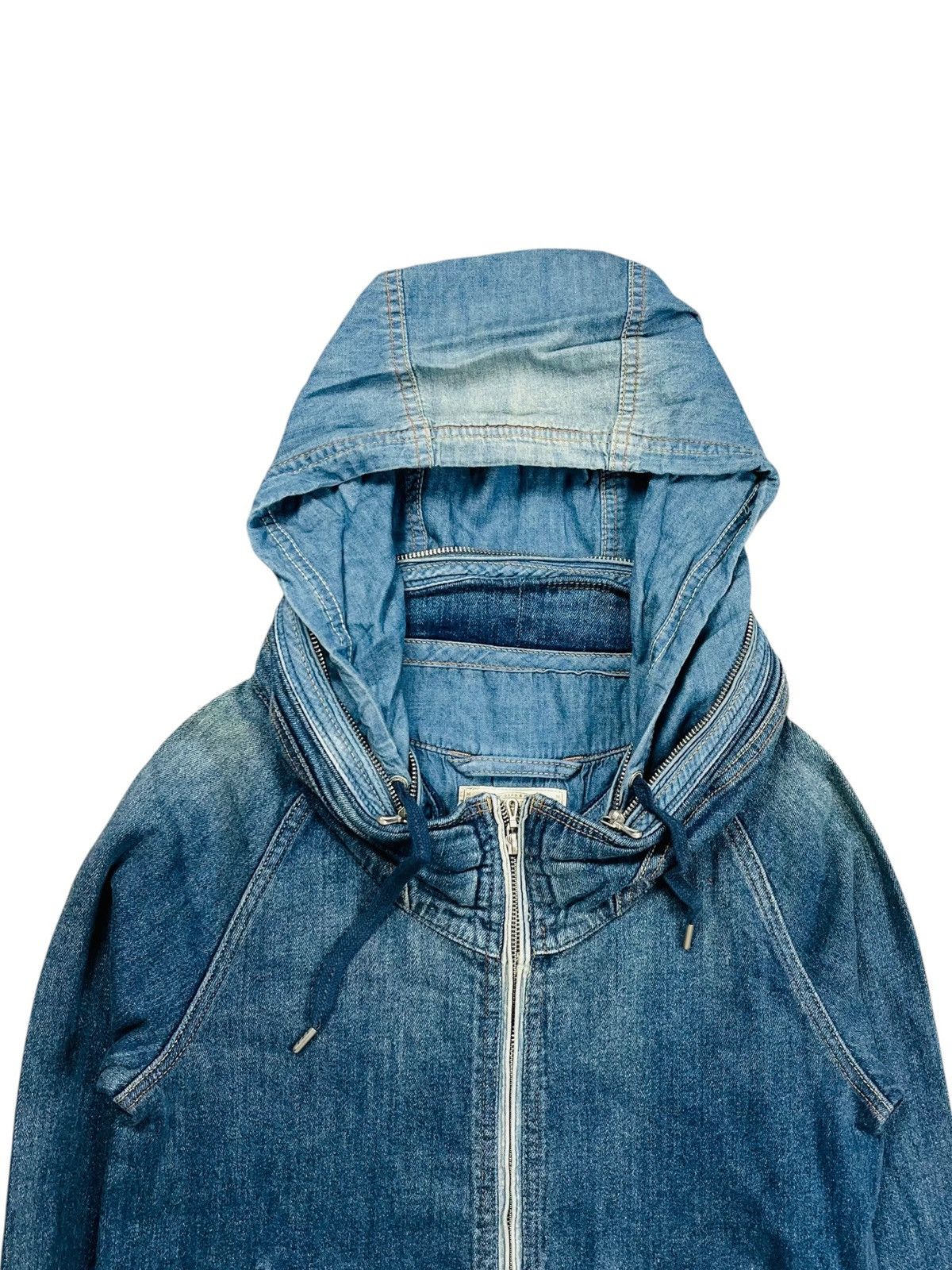 00s goa bono ミリタリージャケット F ダブルジップ グランジ コア 00s archive goa bono jacket vintage y2k