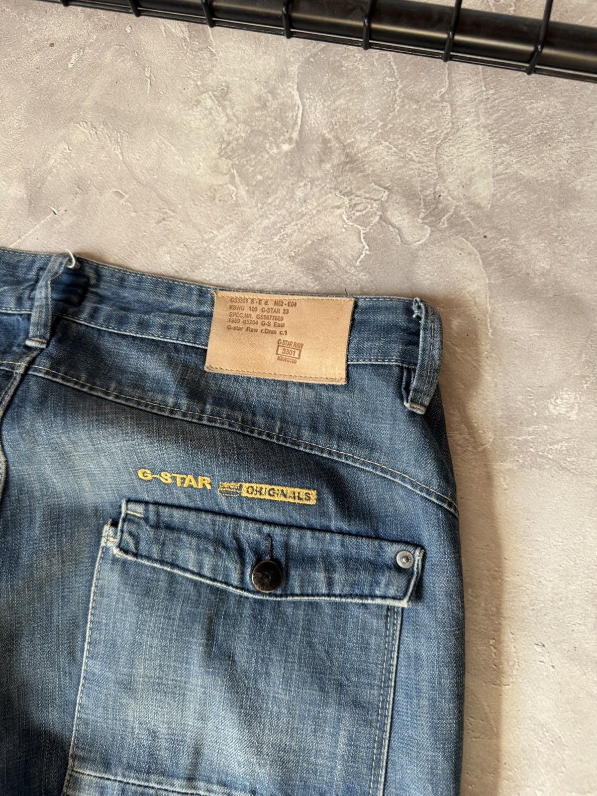 G-Star Vintage G-Star Double Knee Style Baggy Jeans Made in Italy Size US 36 / EU 52 - 4 Thumbnail