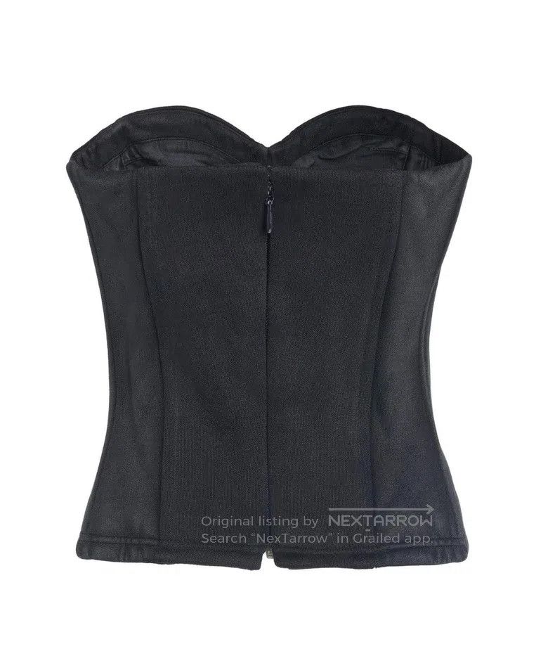 Balenciaga Balenciaga Distressed faded effect black zip-up bustier, c Size XS / US 0-2 / IT 36-38 - 2 Thumbnail