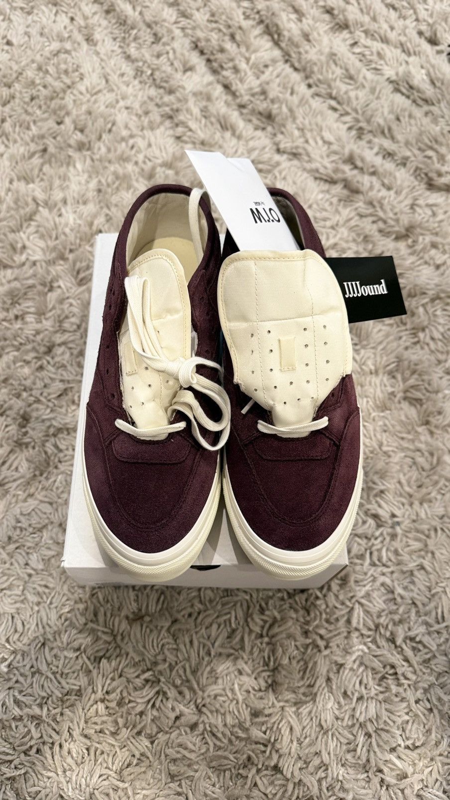 JJJJound × Vans JJJJOUND OTW VANS sz 9.5 burgundy Size US 9.5 / EU 42-43 - 1 Thumbnail