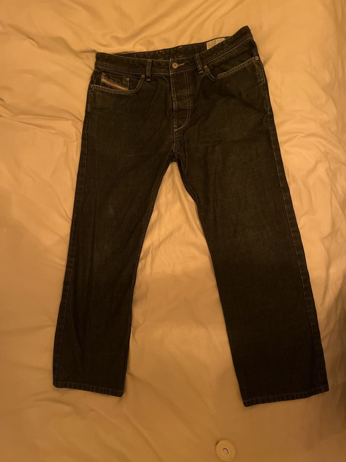 Diesel × Japanese Brand × Vintage Diesel Korrik 34x28 blue boot cut jeans Size US 34 / EU 50 - 1 Thumbnail