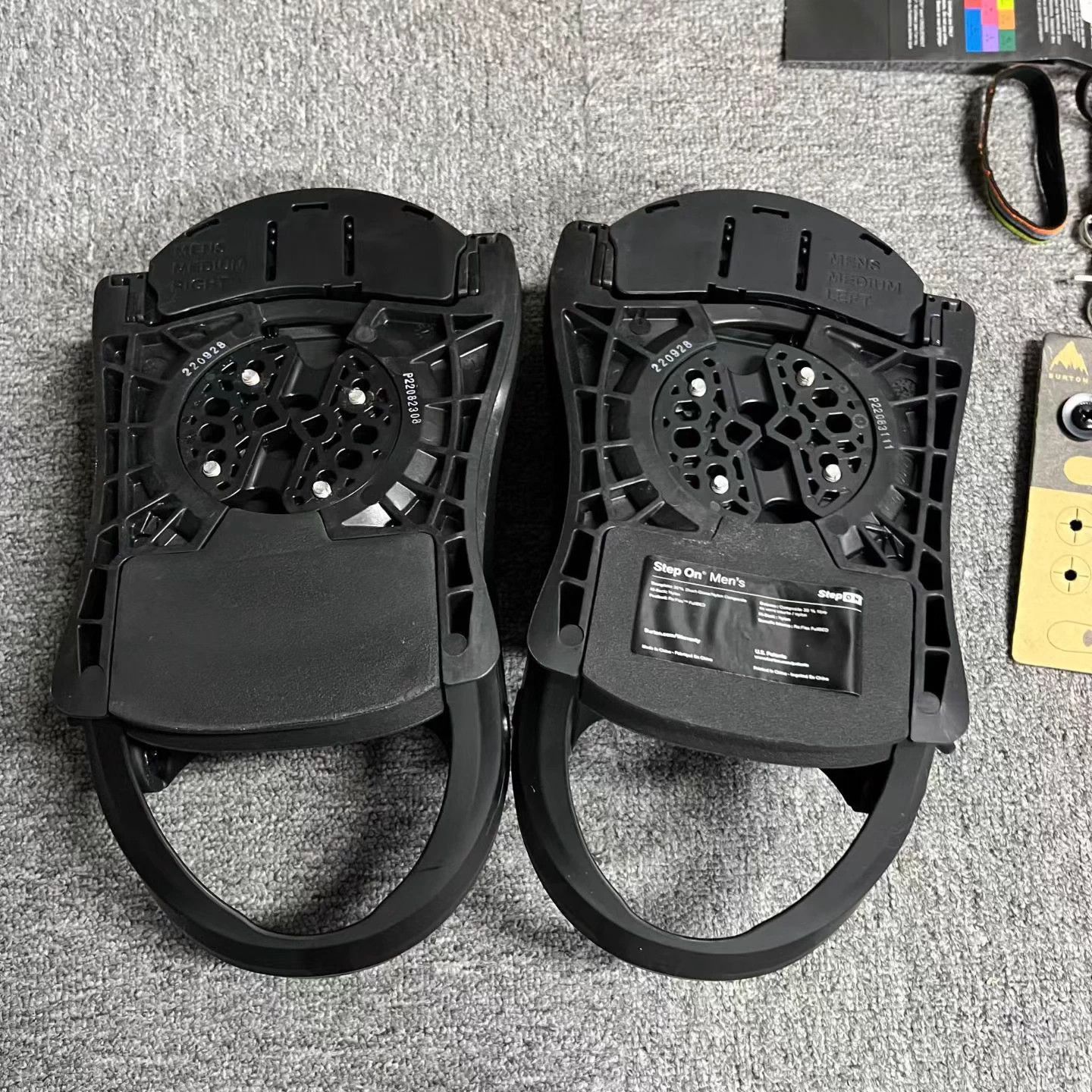 Burton Burton Step On Black M Binding Size US 9 / EU 42 - 4 Thumbnail