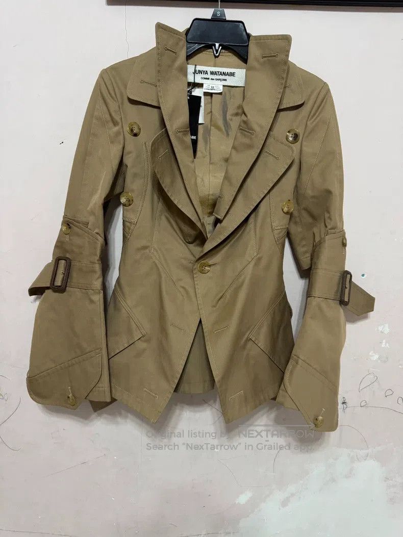 Junya Watanabe Junya Watanabe Khaki Jacket Size XS / US 0-2 / IT 36-38 - 3 Thumbnail