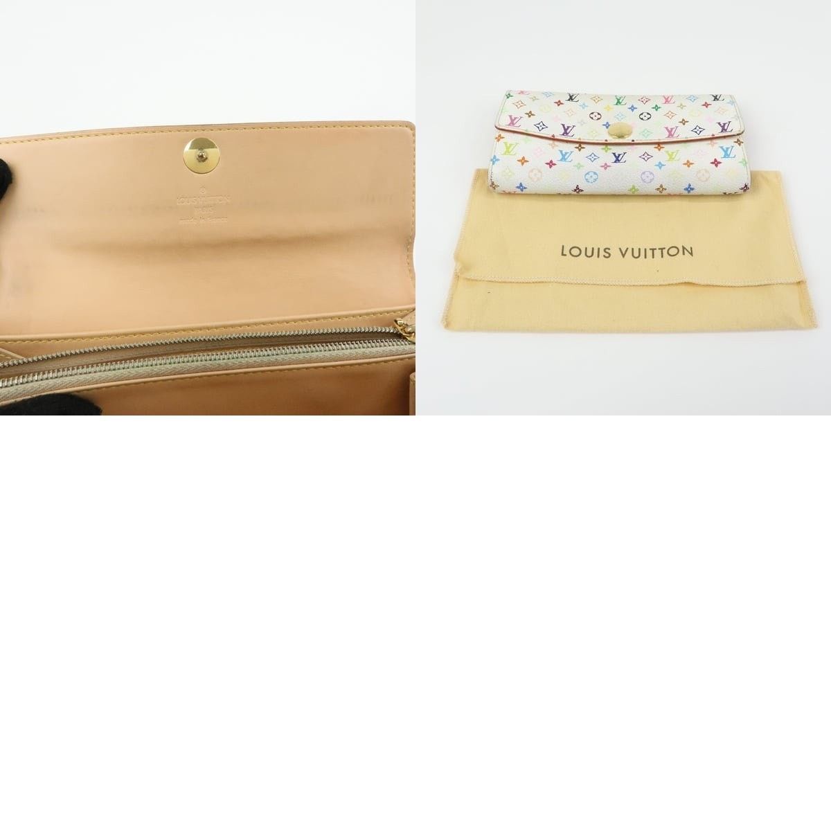 Louis Vuitton Louis Vuitton Monogram Portefeuille Sarah Wallet Size ONE SIZE - 8 Thumbnail