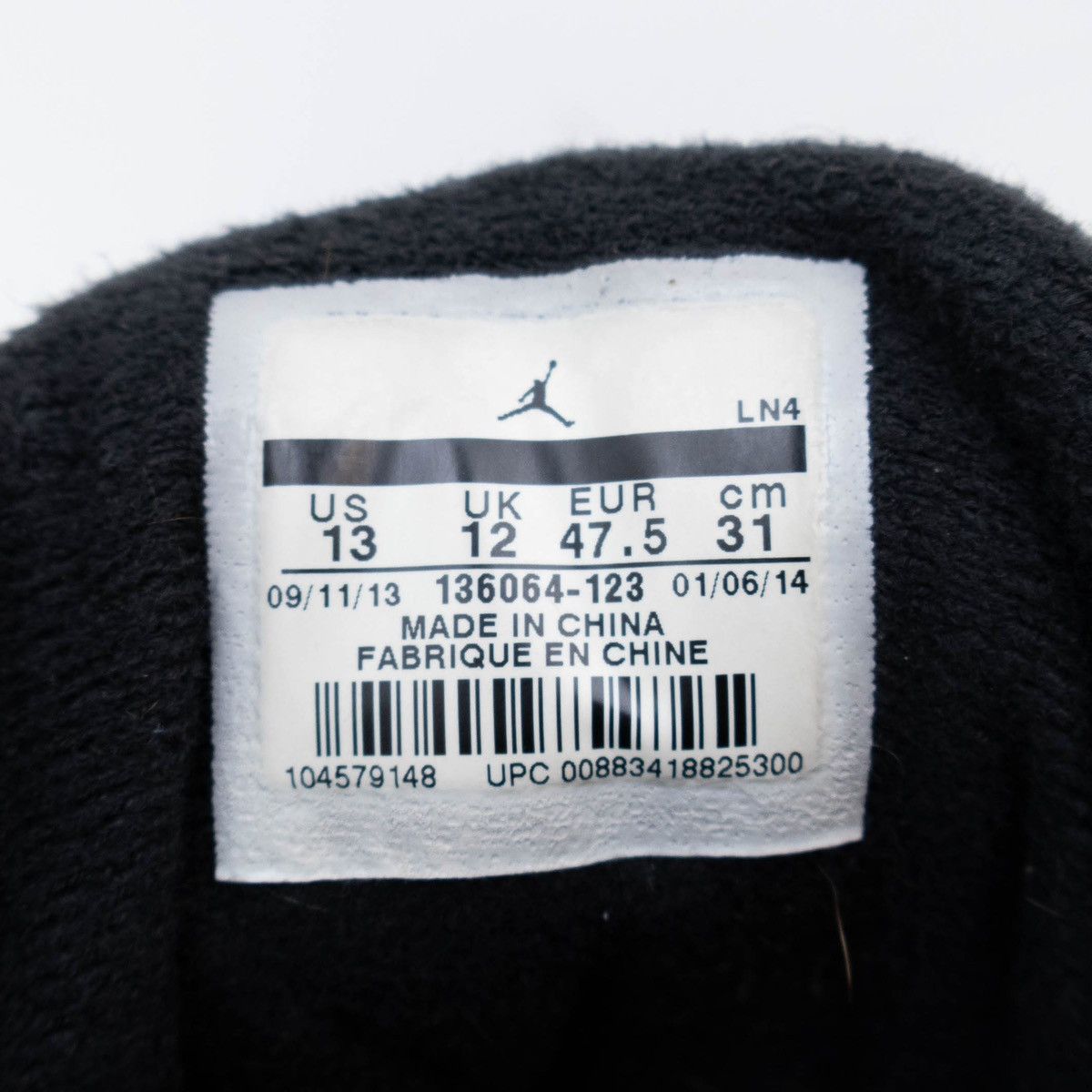 Jordan Brand NIKE AIR JORDAN 3 RETRO WHITE BLACK CEMENT GREY INFRARED 23 Size US 13 / EU 46 - 12 Thumbnail