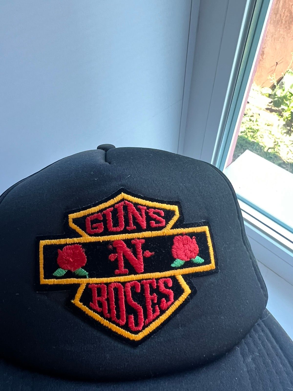 Vintage Vintage 90s Guns N Roses Band Trucker Hat / cap Size ONE SIZE - 10 Preview