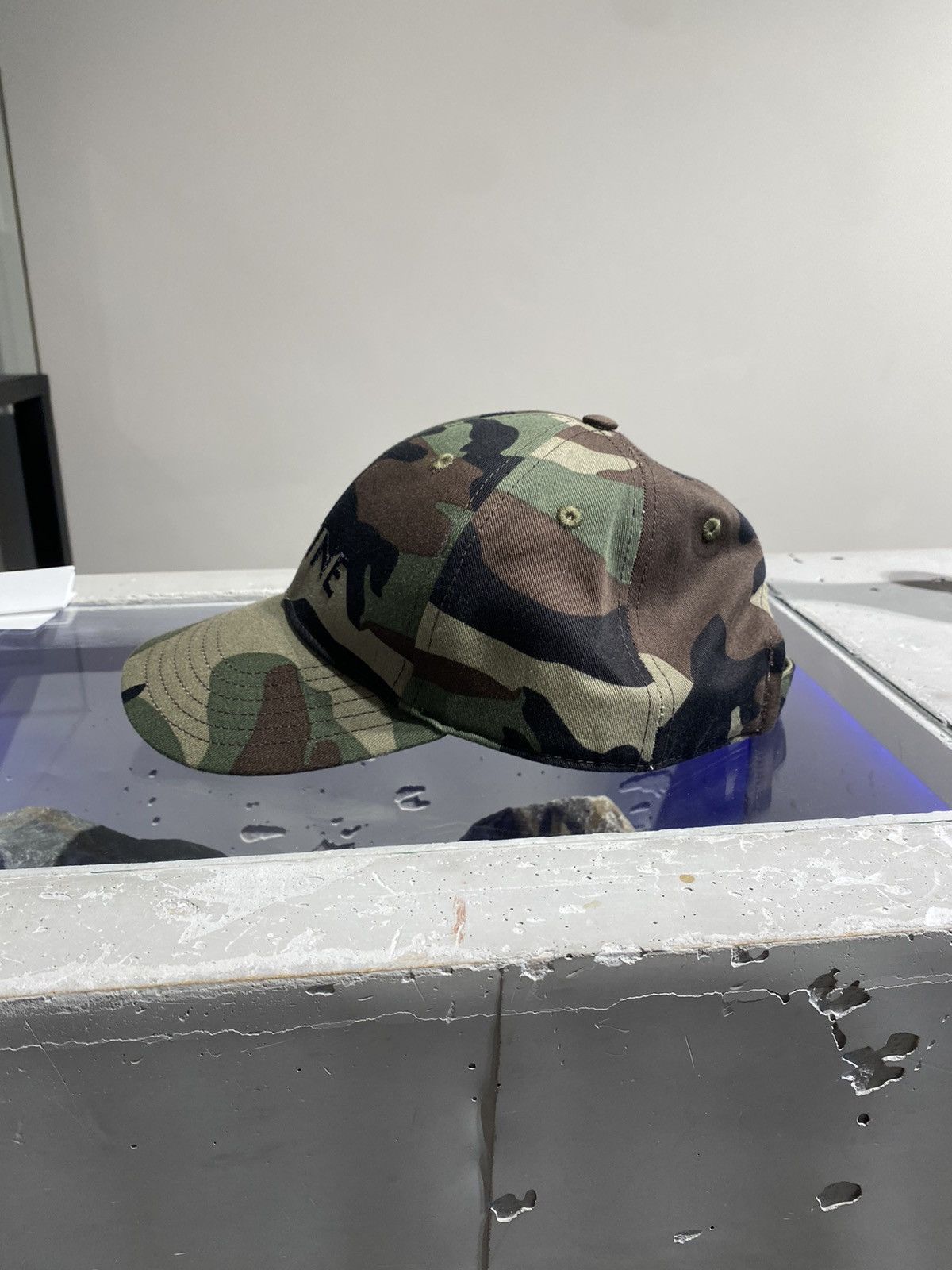 Celine BNWT Celine Camouflagen Logo Cap Size ONE SIZE - 3 Thumbnail