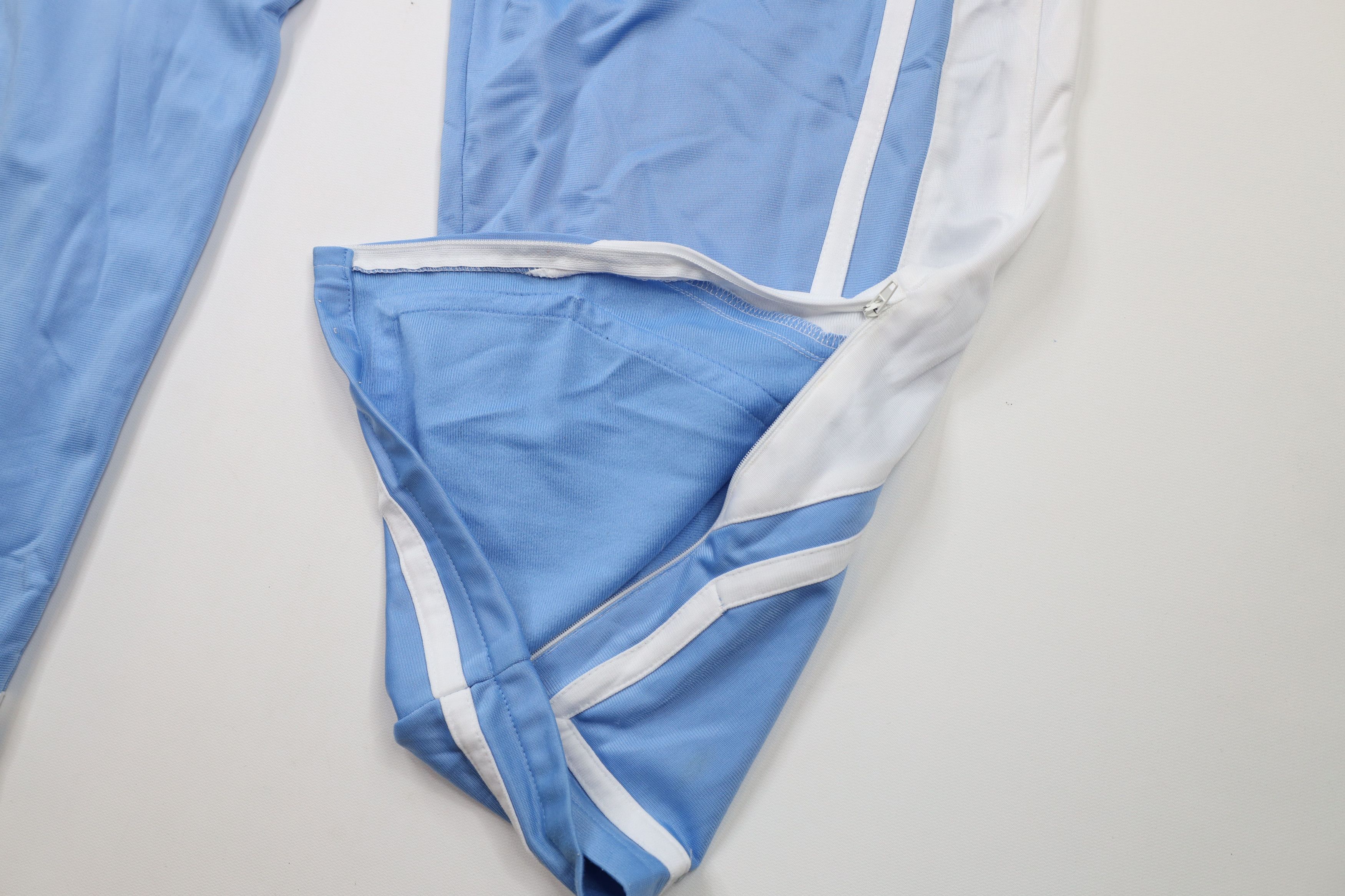 Vintage Vintage 90s Streetwear Wide Leg Sweatpants Carolina Blue Size 36 - 5 Thumbnail