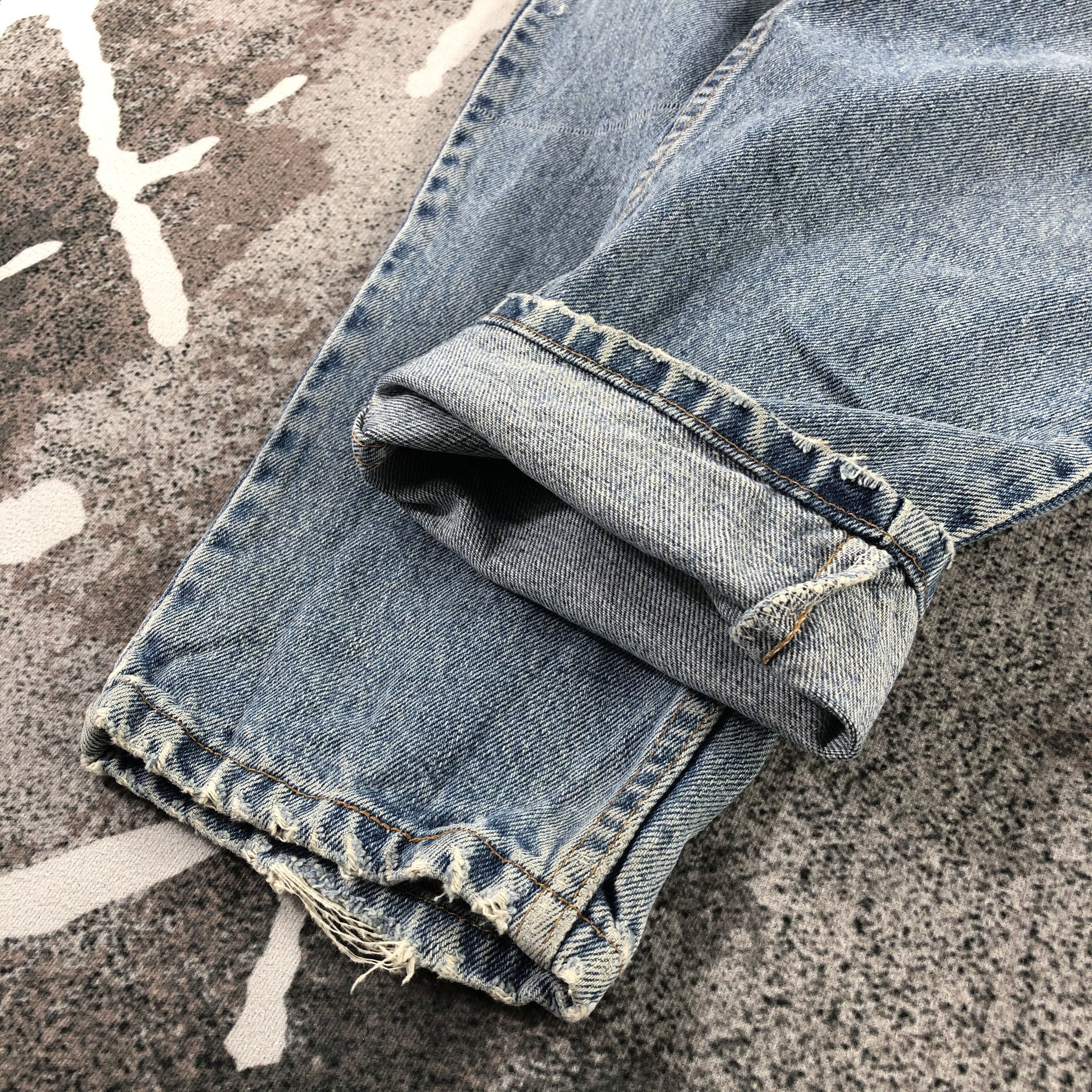 Levi's Vintage 90s Levi's 560 Jeans Medium Blue Denim KJ1387 Size US 34 / EU 50 - 7 Thumbnail