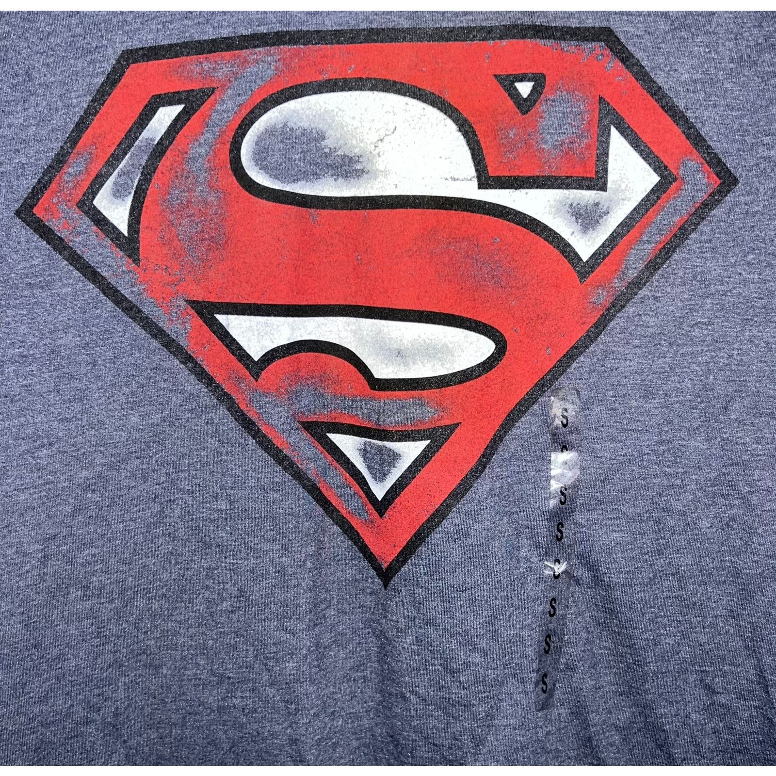 DC Comics Superman Logo Navy Blue - New With Tags - Kids Small s18 Size US S / EU 44-46 / 1 - 2 Thumbnail