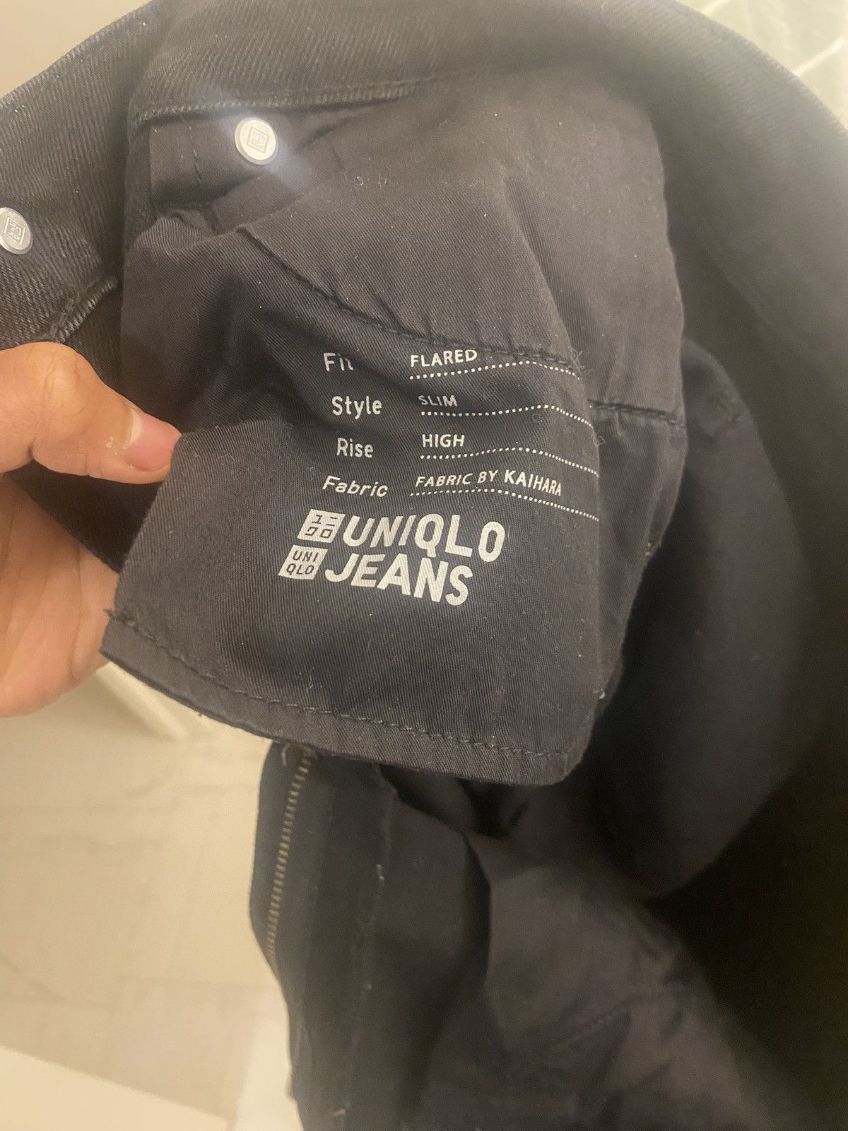 Undercover × Uniqlo Uniqlo Black Flare Pants Size US 32 / EU 48 - 4 Thumbnail