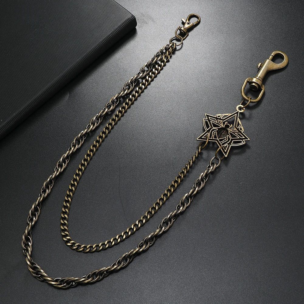 Jewelry Wallet Chains Spider Body Charm Waist Pant Chain Size ONE SIZE - 4 Thumbnail