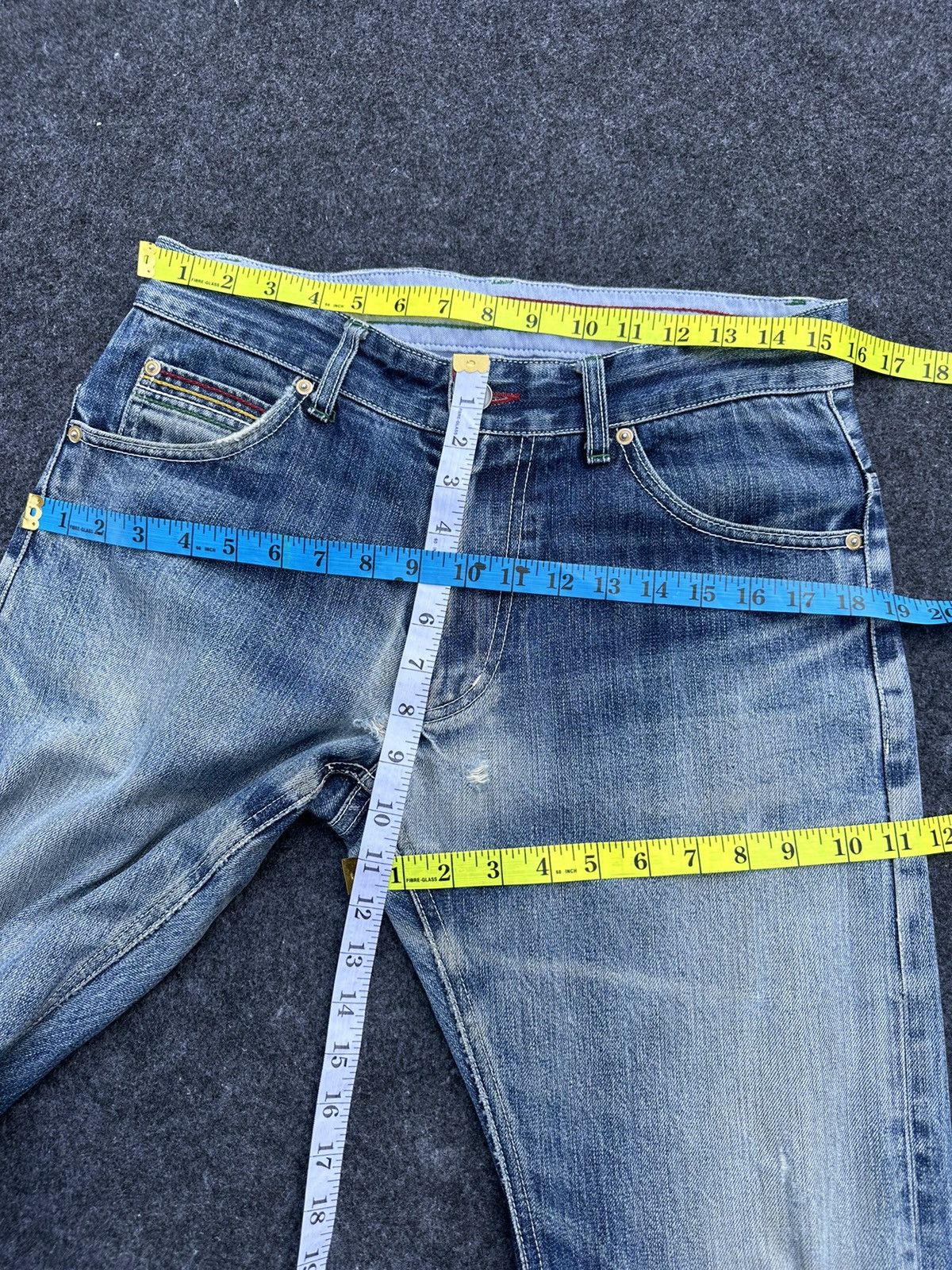 Beauty Beast × Designer × Vintage Vintage arrnold palmer selvedge faded washed denim D46 Size US 30 / EU 46 - 3 Thumbnail