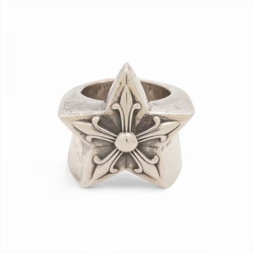 Chrome Hearts US8.5 Chrome Hearts Large Star Ring 17 Size ONE SIZE - 1 Thumbnail