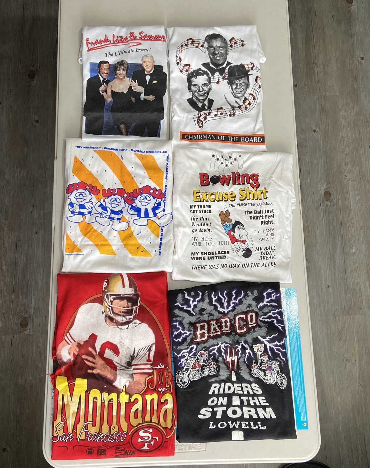 Vintage Bundle Random Vintage Tees 80s 90s Various Sizes Size US XL / EU 56 / 4 - 2 Thumbnail