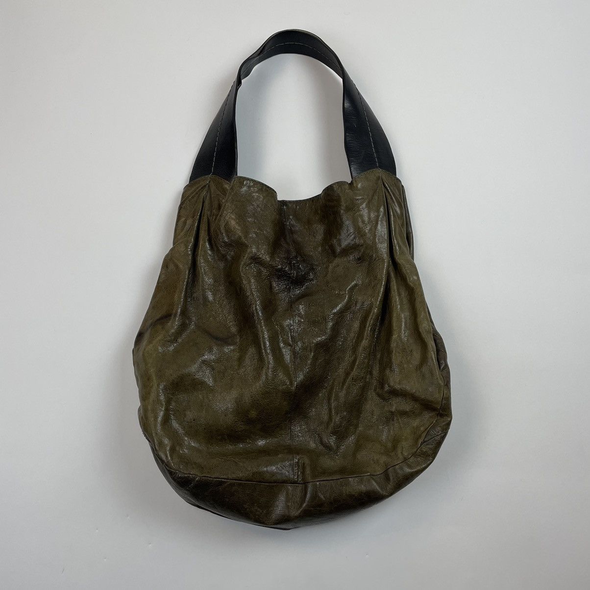 Jil Sander Jil Sander archive brown leather bag | Grailed