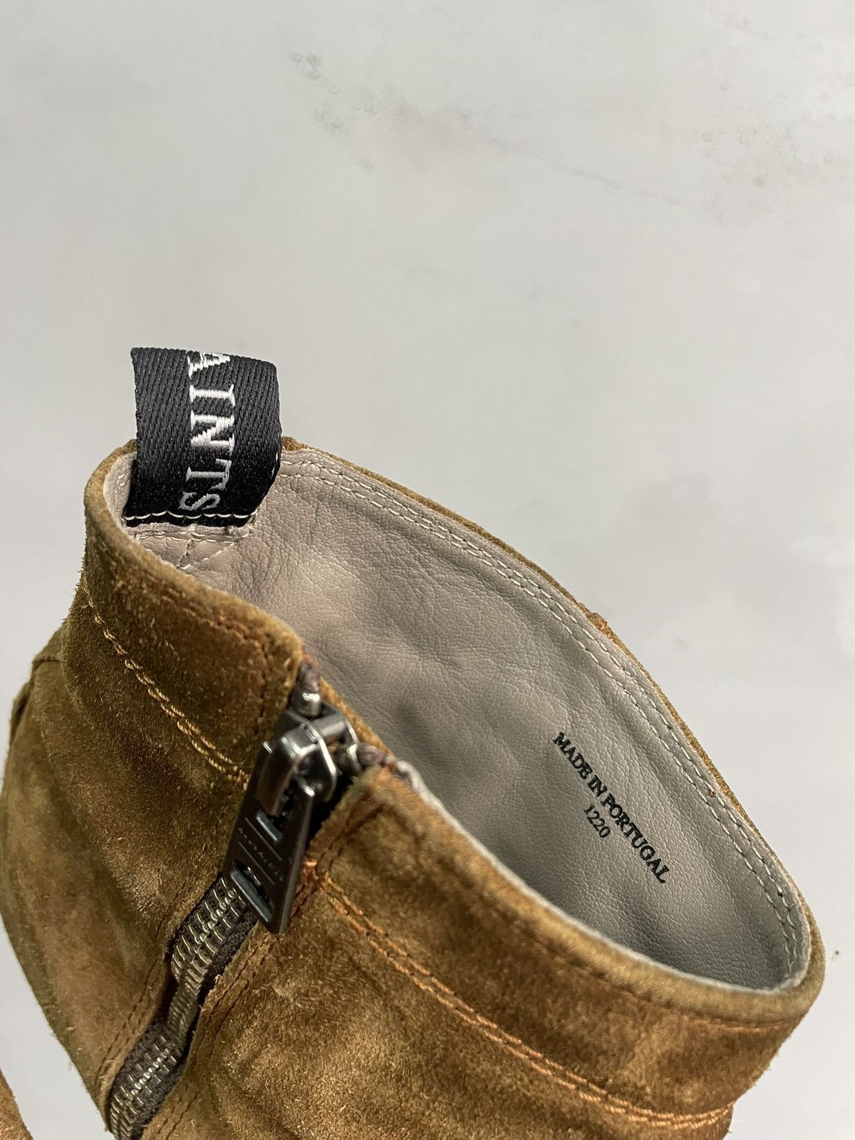 Allsaints Rare Gudi style All Saints suede zipper ankle leather boots Size US 10 / EU 43 - 5 Thumbnail
