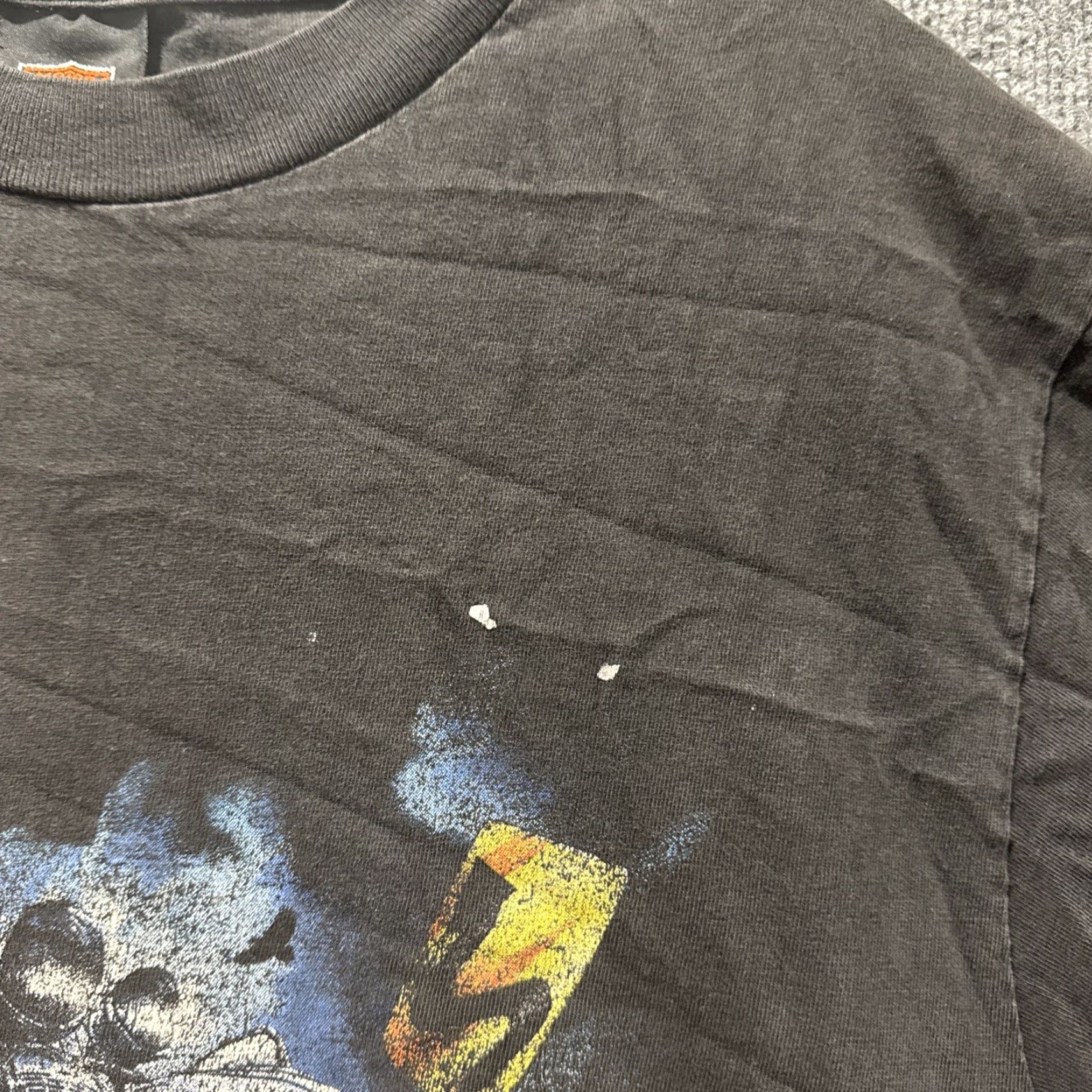 Harley Davidson VINTAGE Harley-Davidson Motorcycle Wild Sport Rattle Snake Black T-Shirt L Mens Size US L / EU 52-54 / 3 - 3 Thumbnail