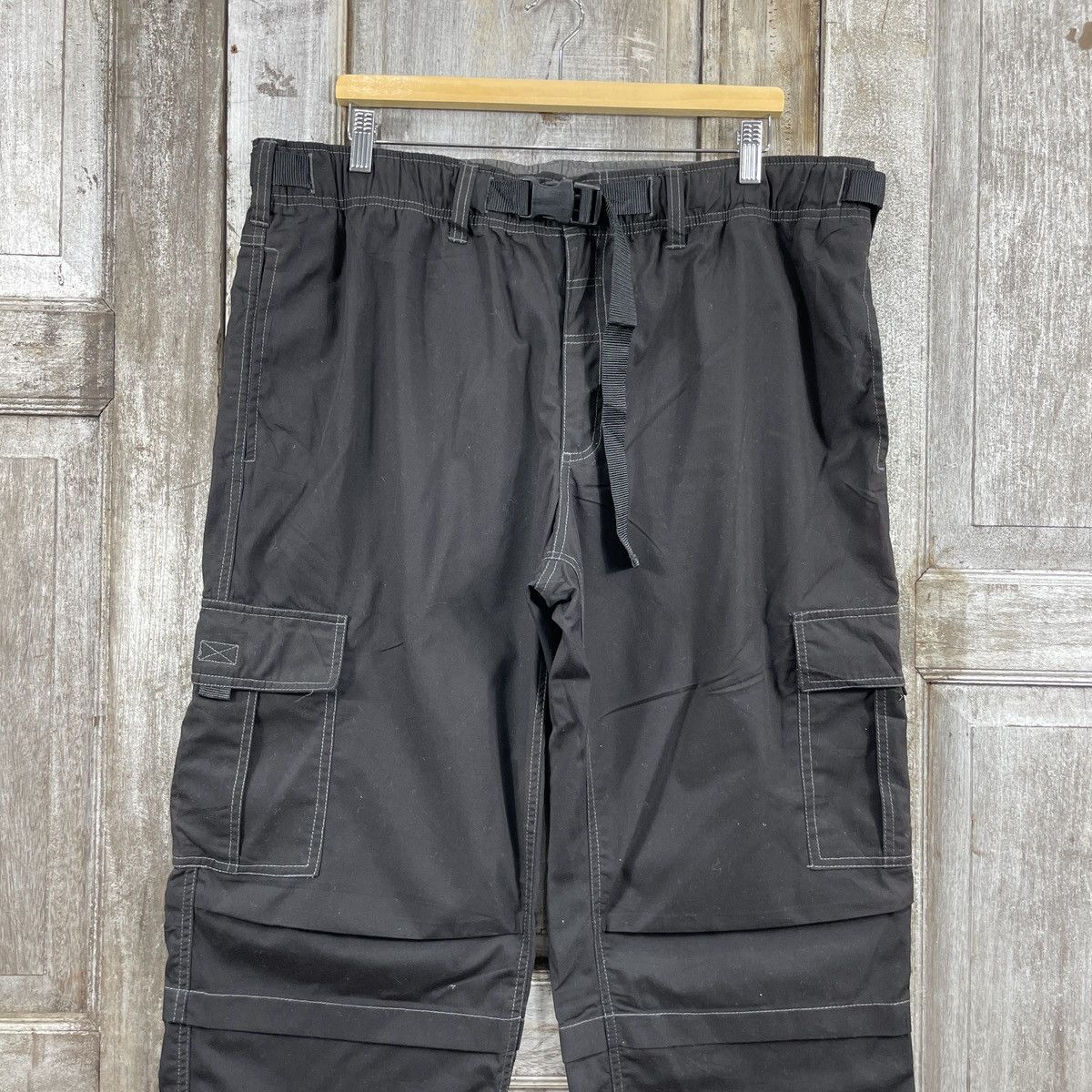 Japanese Brand × Vintage Vintage Japanese Brand Faded Baggy Cargo Pants Size US 40 / EU 56 - 4 Thumbnail