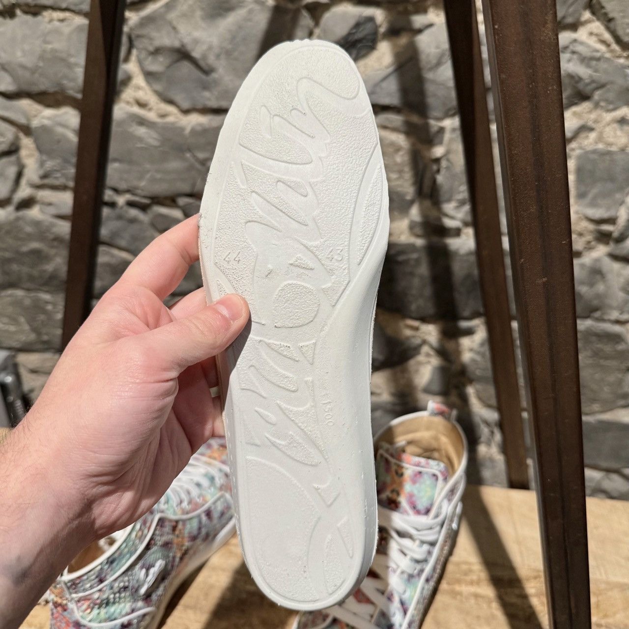 Christian Louboutin Christian Louboutin Louis Orlato Python Pixel Sneakers Size US 10 / EU 43 - 13 Thumbnail