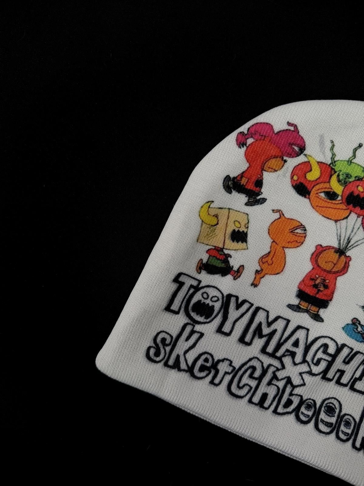 Toy Machine sKetChboOk 3 Toy Machine Collaboration No Cuff Knit Beanie Size ONE SIZE - 2 Thumbnail