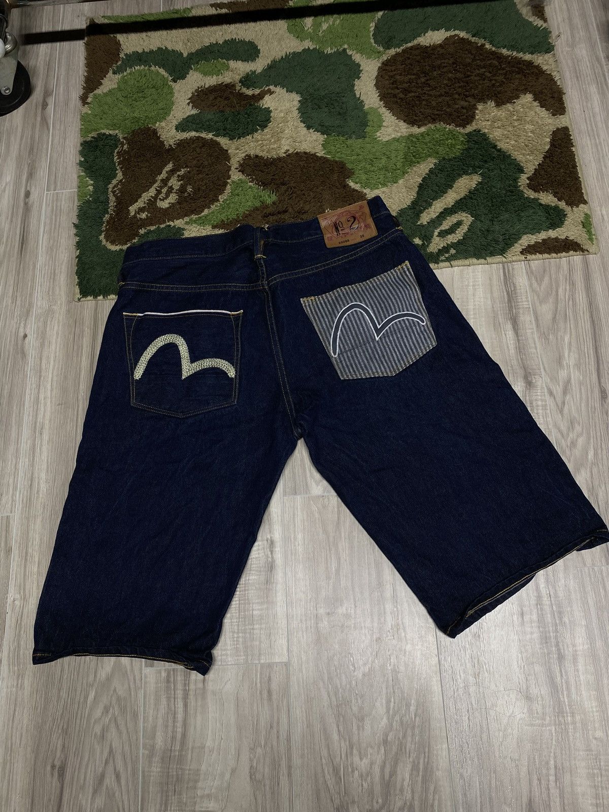 Evisu Vintage Evisu Japanese Denim Jeans Shorts Size 36 Size US 36 / EU 52 - 2 Thumbnail