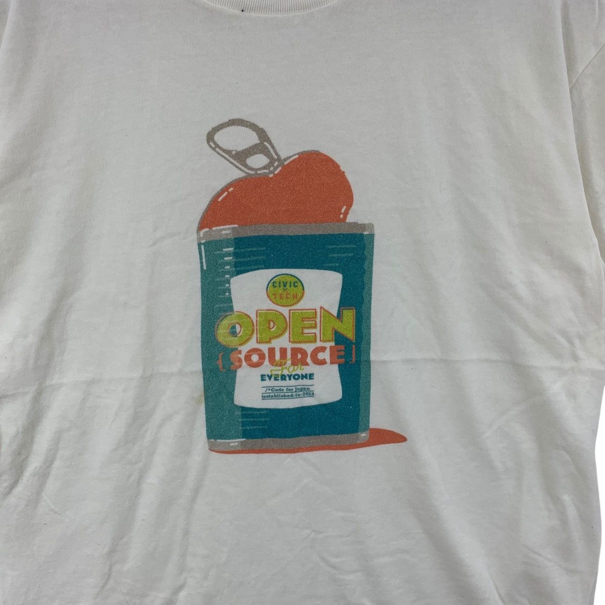 Other CIVIC TECH SOFTWARE Open Source Programming Tee Shirt Top Size US L / EU 52-54 / 3 - 5 Thumbnail