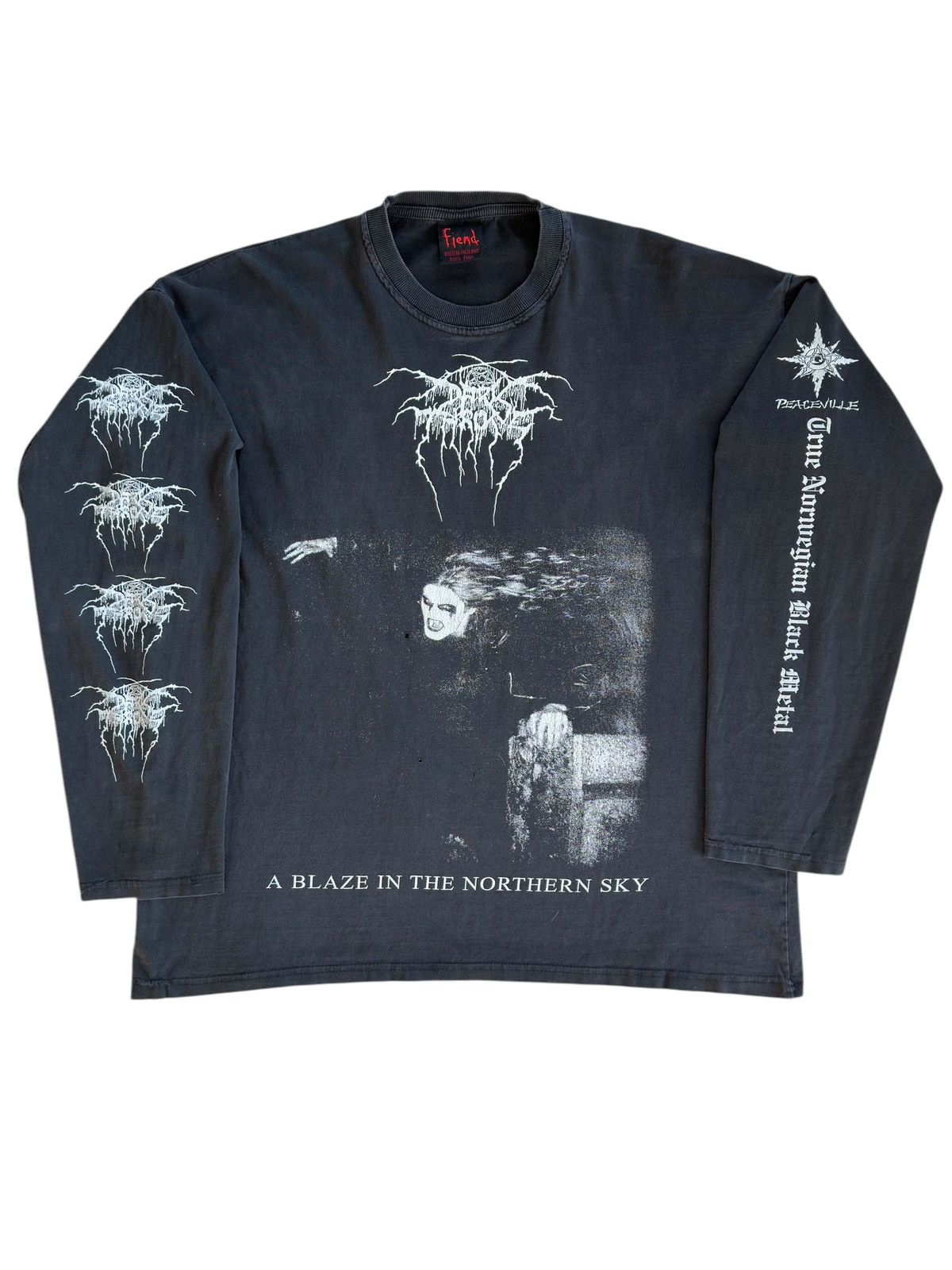 RARE Vintage 1998 DARKTHRONE Blaze In The Northern Sky Shirt