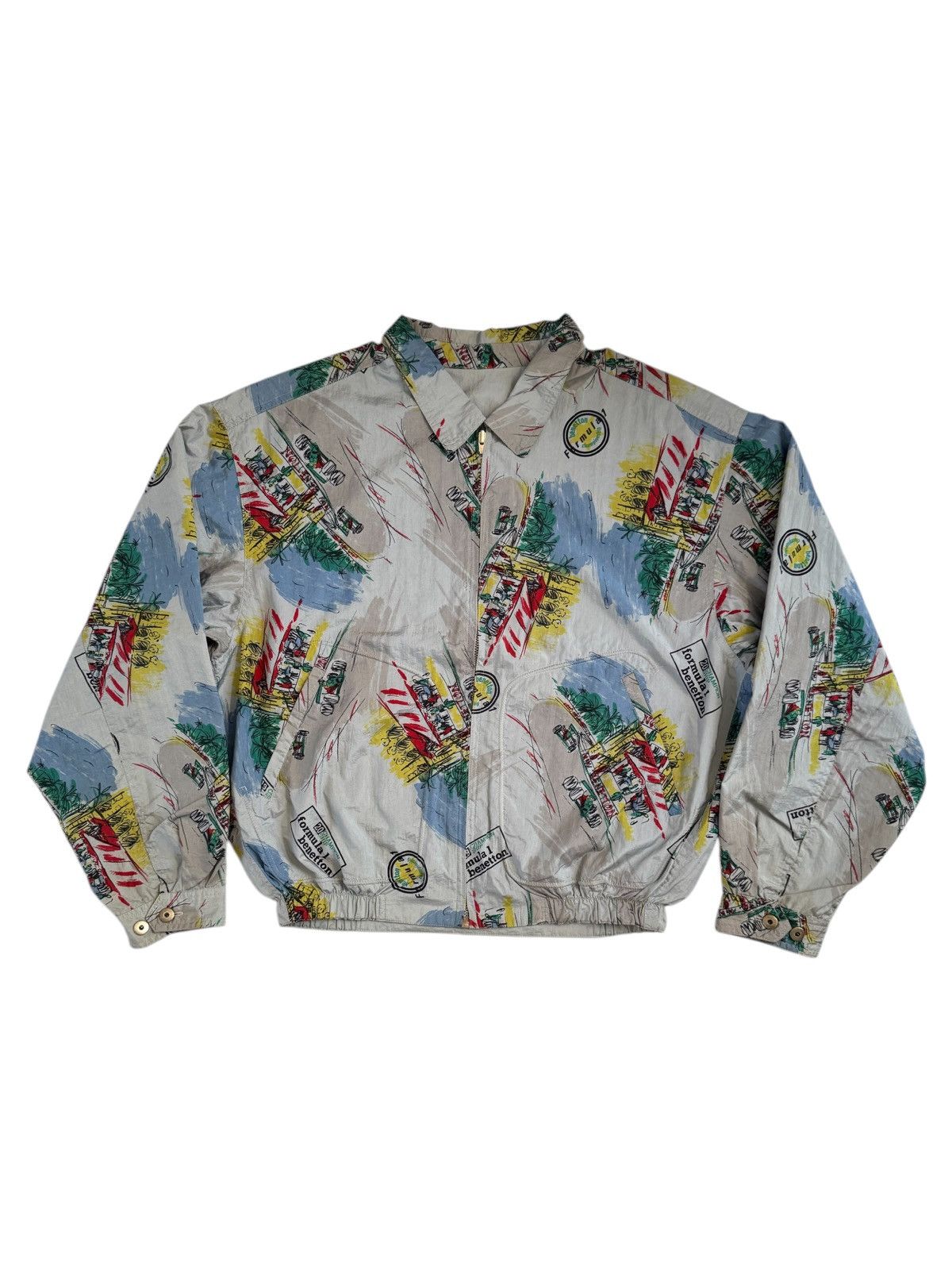 Benetton VERY RARE VINTAGE JACKET BENETTON FORMULA 1 CHAMPIONSHIP Size US S / EU 44-46 / 1 - 1 Thumbnail
