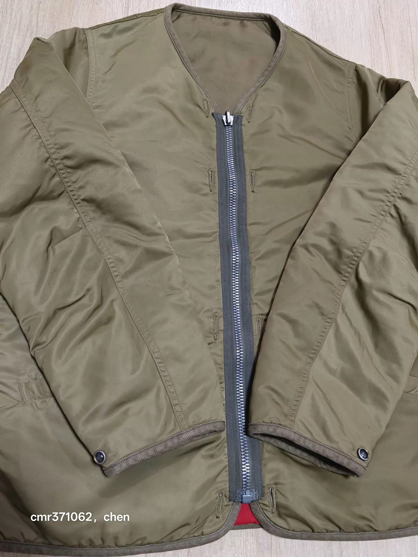 Visvim visvim 19ss iris liner jkt khaki2 size 2 Size US M / EU 48-50 / 2 - 8 Thumbnail