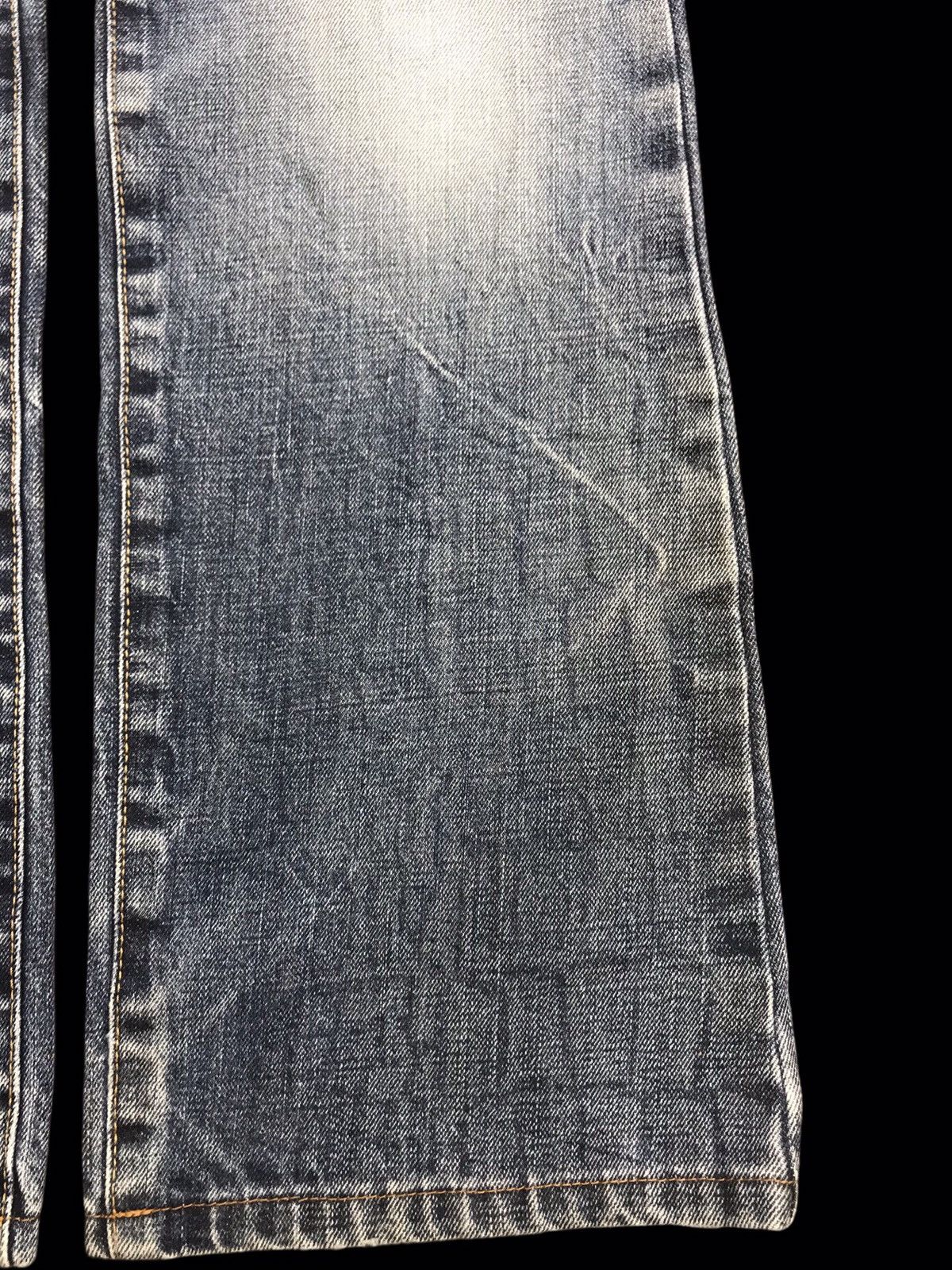 Japanese Brand 💥FLARE💥semanticdesign Japan Sick Flare Distrsed Denim F198 Size US 32 / EU 48 - 9 Thumbnail