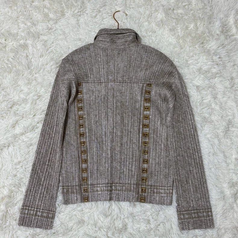 Issey Miyake Issey Miyake size:3 Grey pleated coat Size XS / US 0-2 / IT 36-38 - 3 Thumbnail