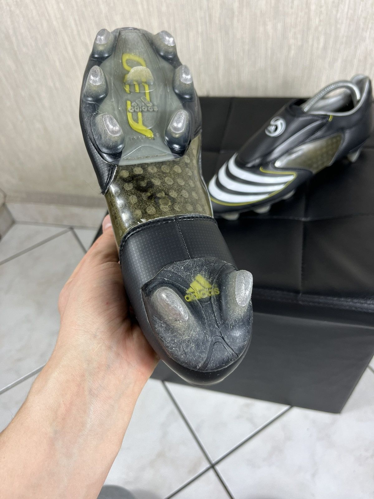 Adidas × Vintage Vintage Adidas F30.8 TRX FG cleats soccer shoes boots retro Size US 10 / EU 43 - 9 Thumbnail