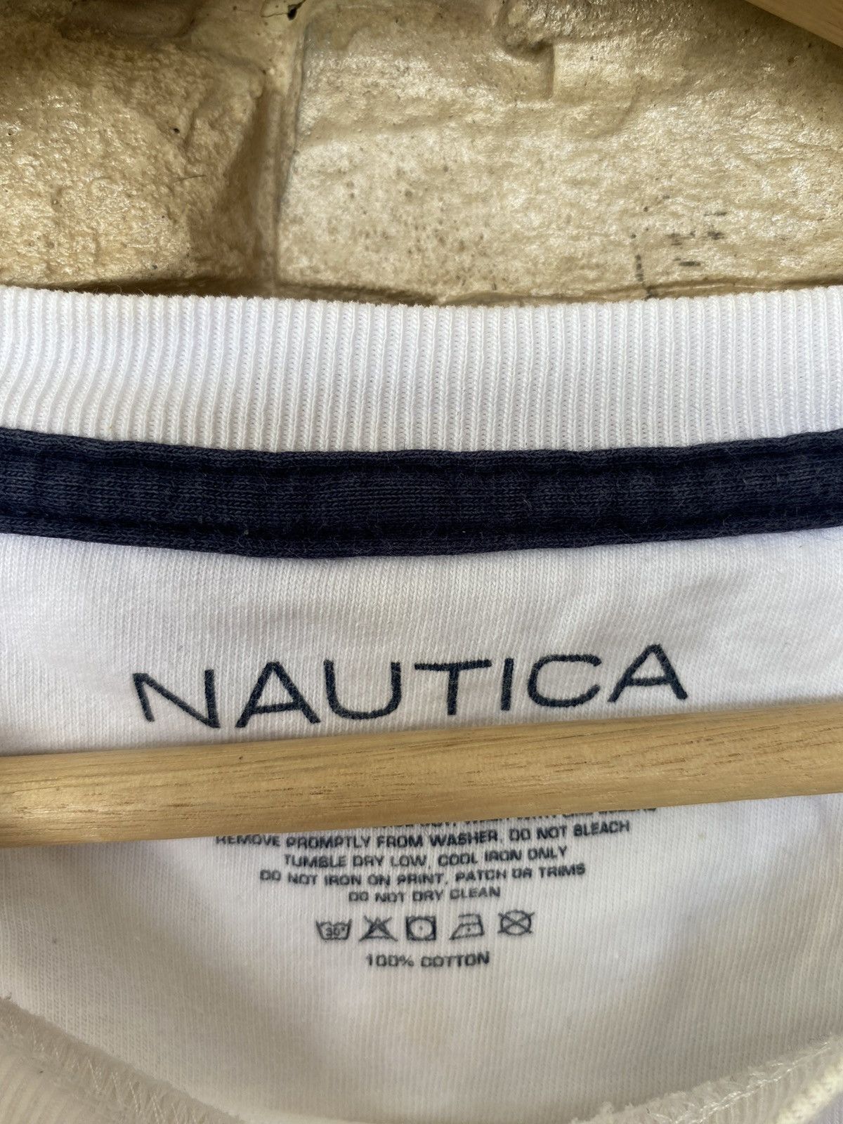 Nautica × Vintage Nautica Multi Logo Backhit Tees Size US L / EU 52-54 / 3 - 9 Thumbnail
