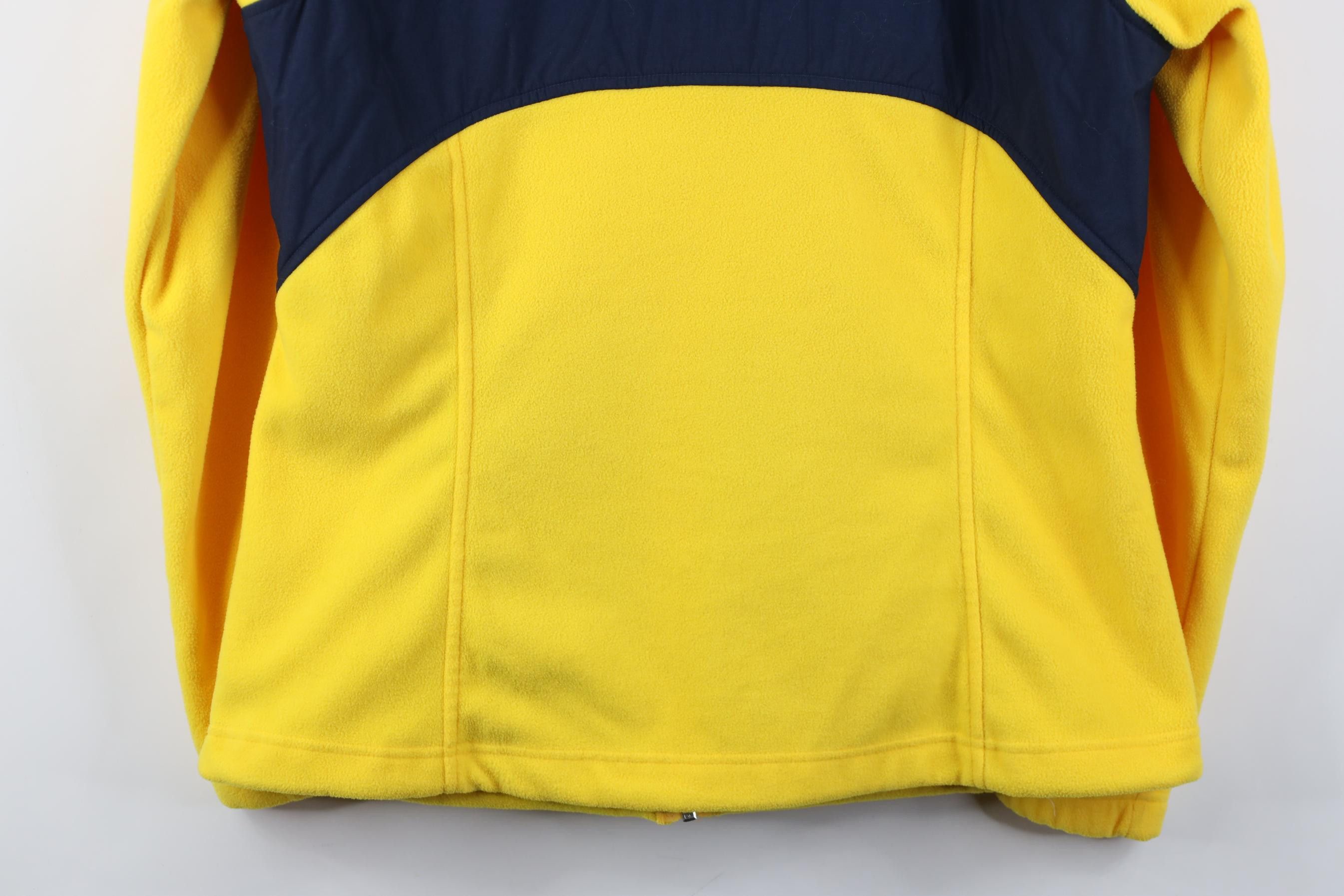 Columbia Columbia Block M University of Michigan Fleece Jacket Maize Size US L / EU 52-54 / 3 - 15 Thumbnail