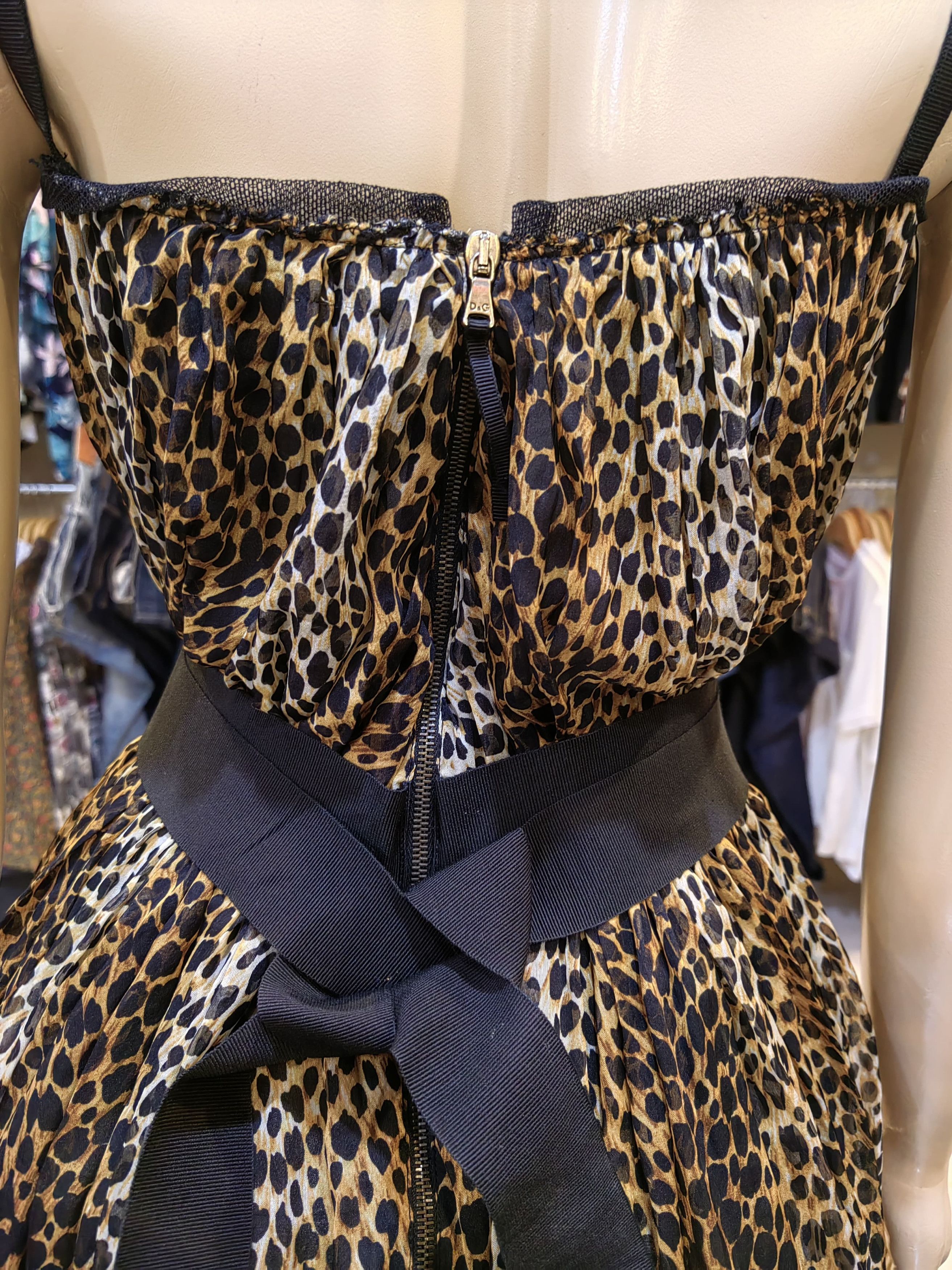Dolce & Gabbana Dolce & Gabbana leopard mini dress Size XS / US 0-2 / IT 36-38 - 4 Thumbnail