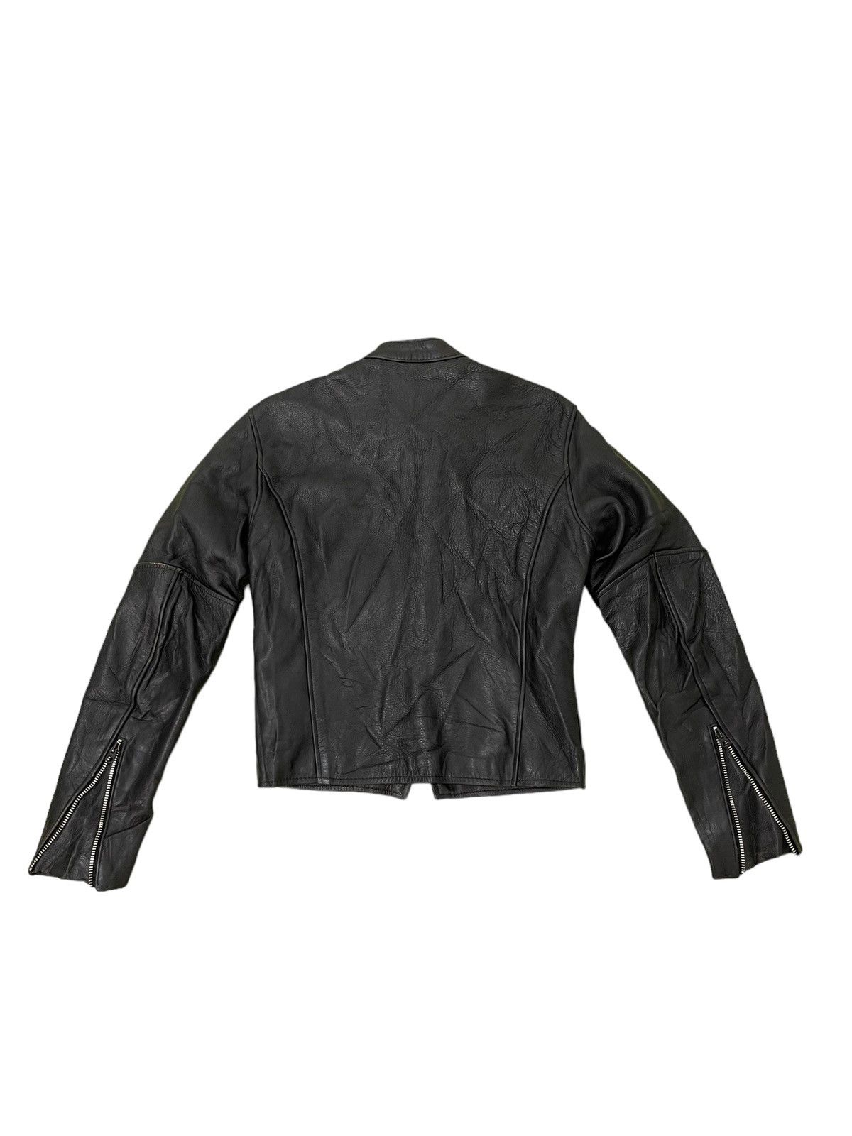 Genuine Leather Cafe Racer Vanson Leathers USA Leather Jacket 3🟦 Size US S / EU 44-46 / 1 - 12 Thumbnail