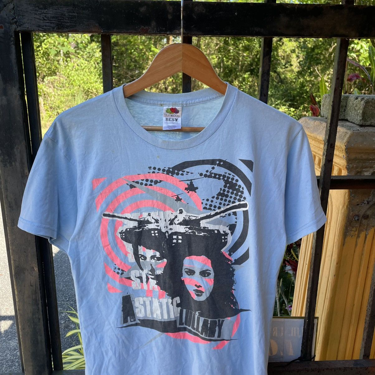 Band Tees × Vintage 🔥Vintage Y2K A Static Lullaby Post Hardcore Band Promo Tee Size US M / EU 48-50 / 2 - 4 Thumbnail