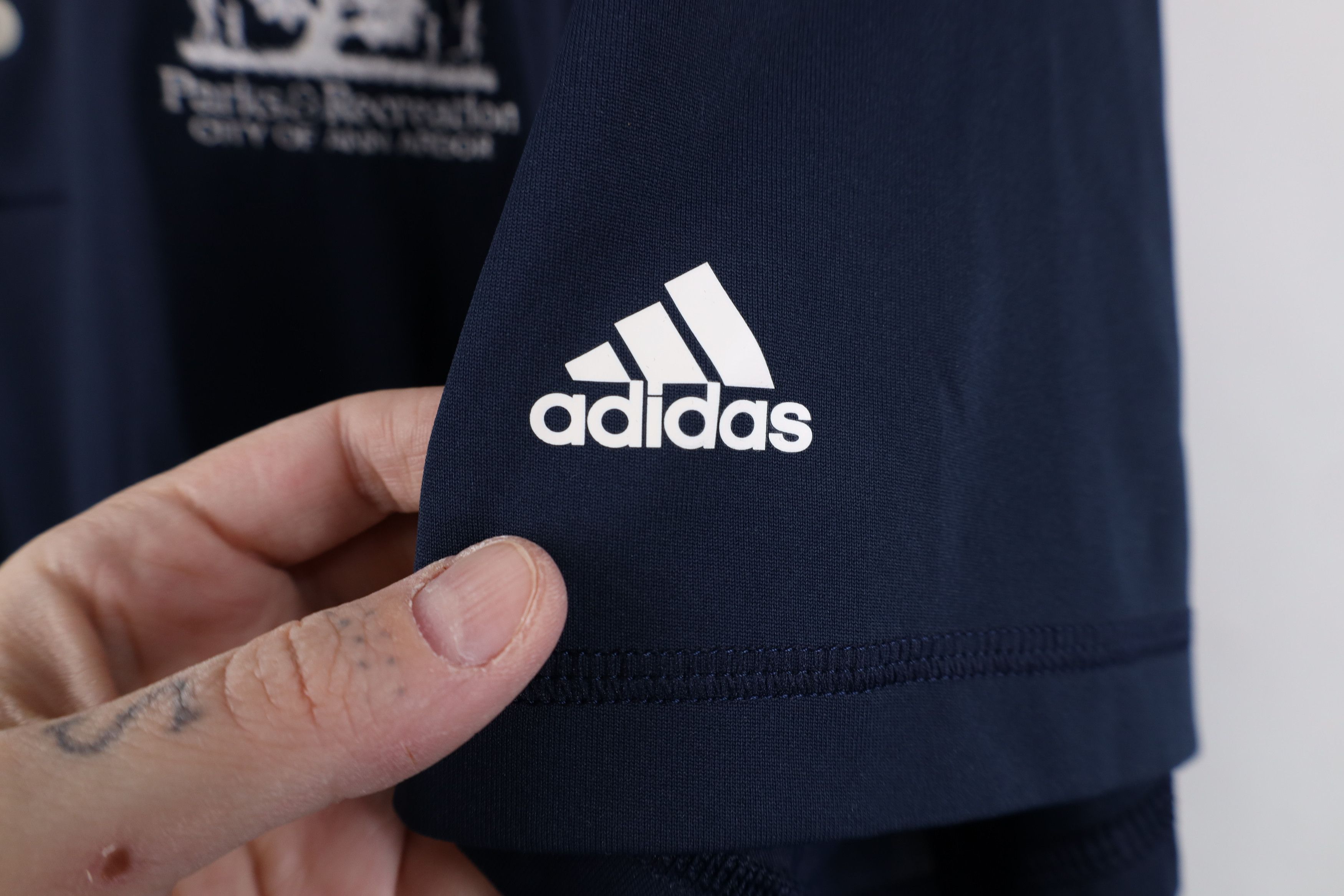 Adidas Adidas Golf Ann Arbor Parks and Recreation Polo Shirt Blue Size US L / EU 52-54 / 3 - 4 Thumbnail