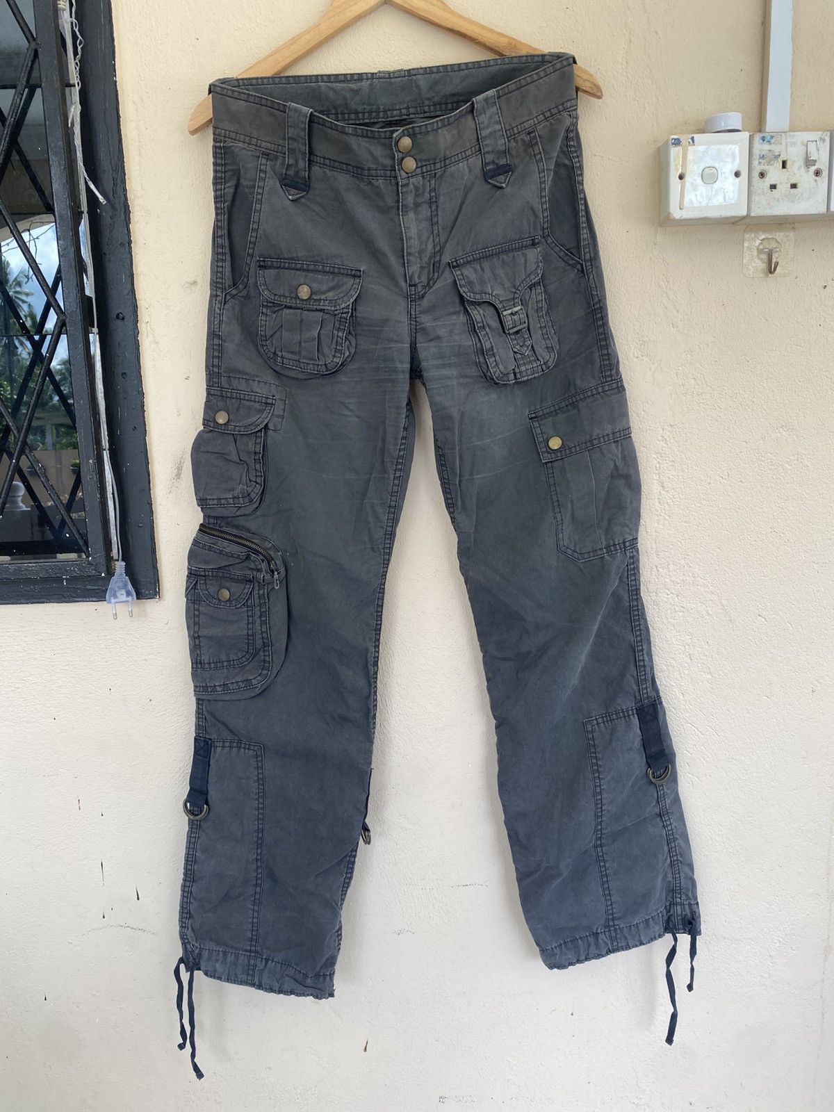 Hysteric Glamour Hysteric Glamour 11 Pockets 3D Cargo Pants Size US 31 - 3 Thumbnail