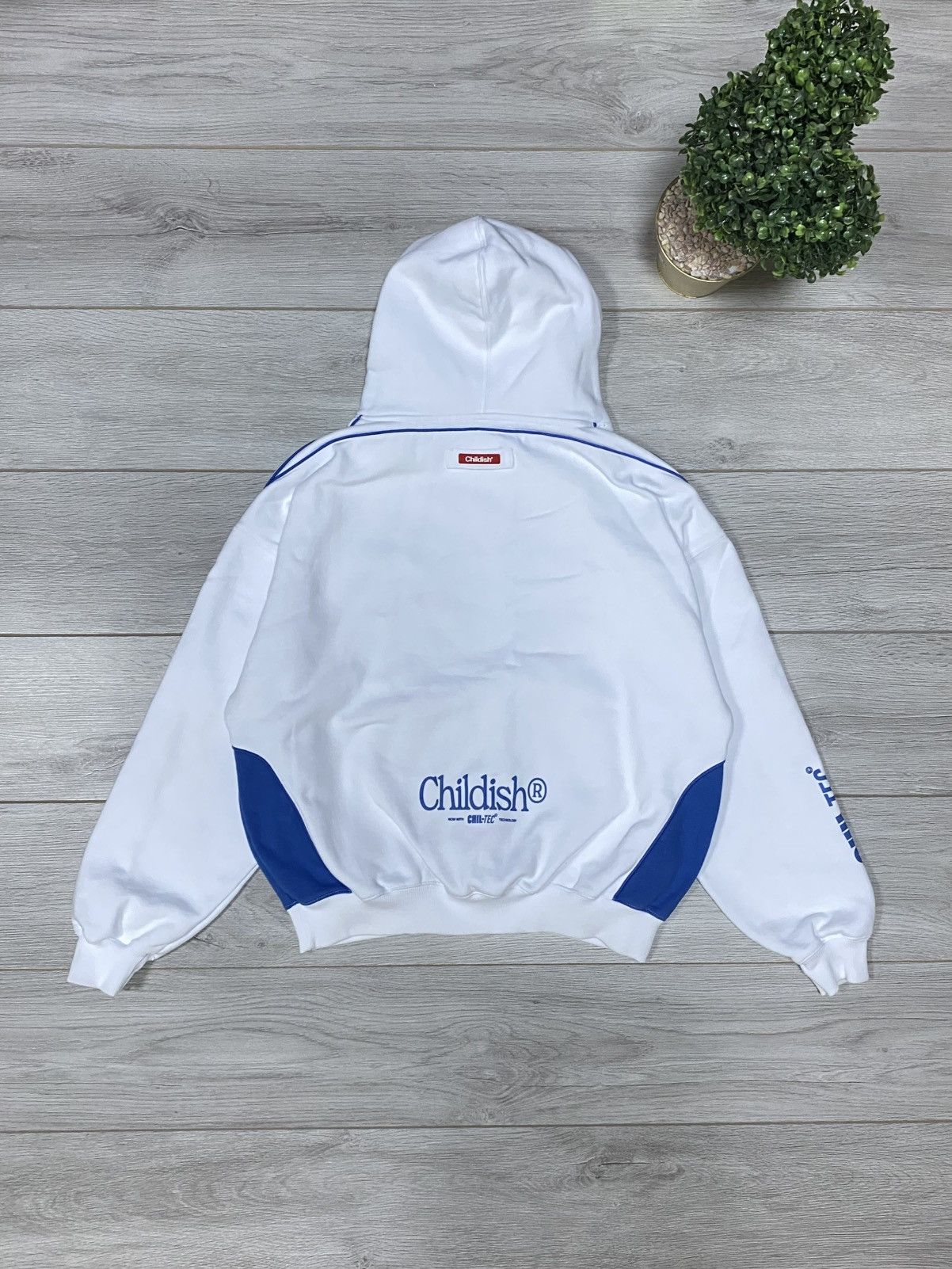 Vintage Vintage Childish 95 snow hoodie white skate 90s Size US S / EU 44-46 / 1 - 2 Thumbnail