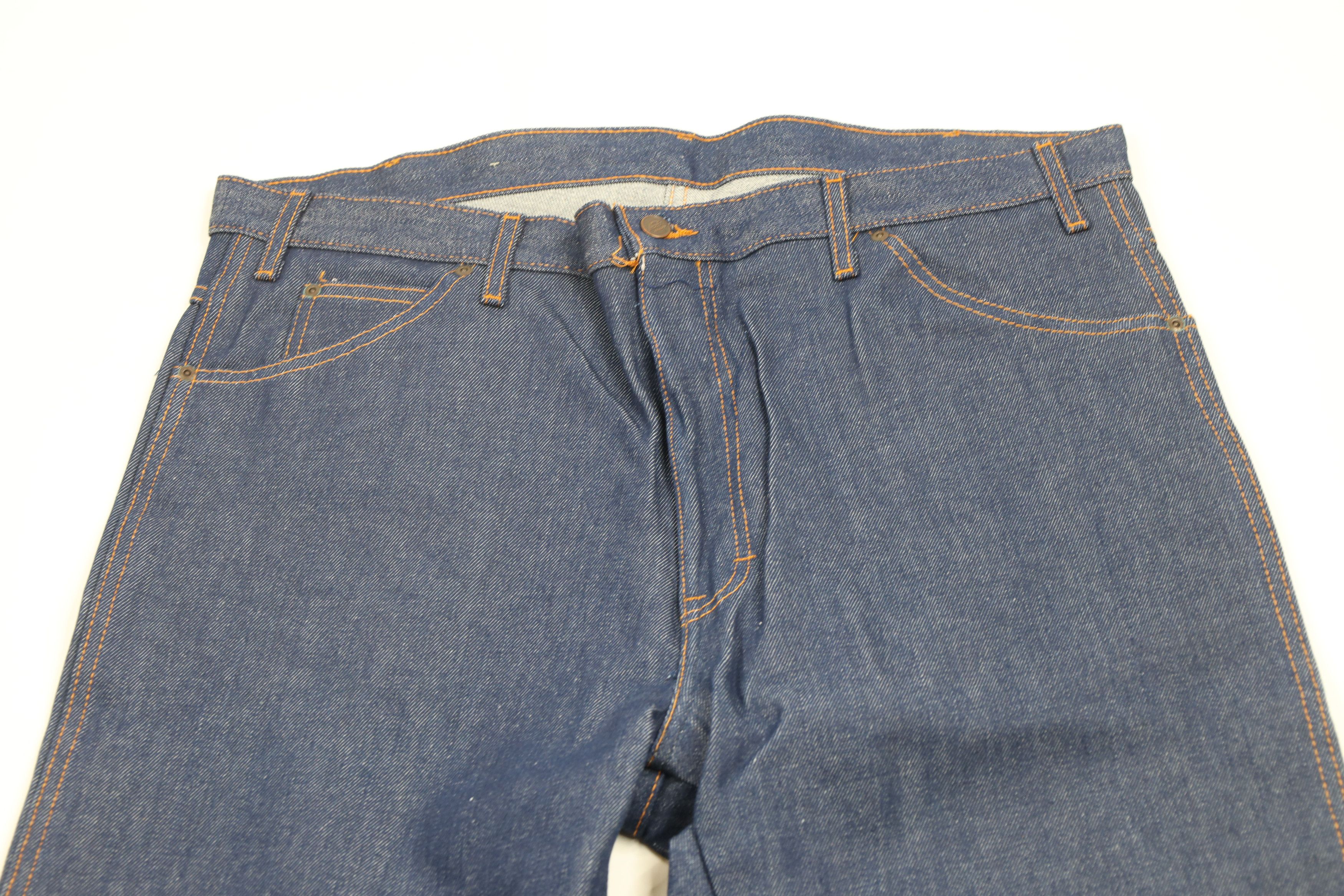Dickies × Vintage Deadstock Vintage Y2K Dickies Wide Leg Denim Work Jeans Size US 40 / EU 56 - 2 Thumbnail