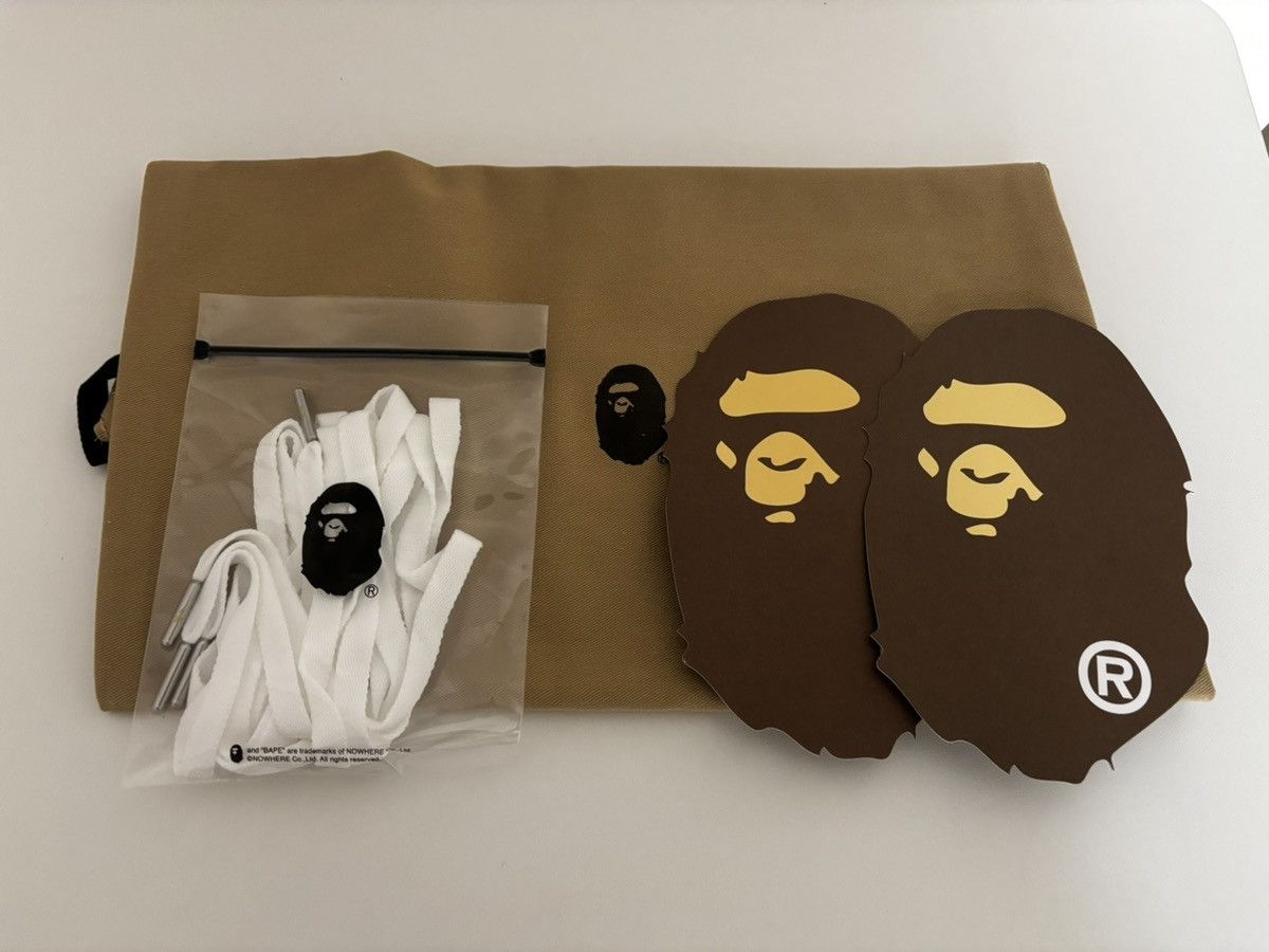 Bape Authentic ape bape bape sta #1 white US 11 new bapesta Size US 11 / EU 44 - 14 Thumbnail