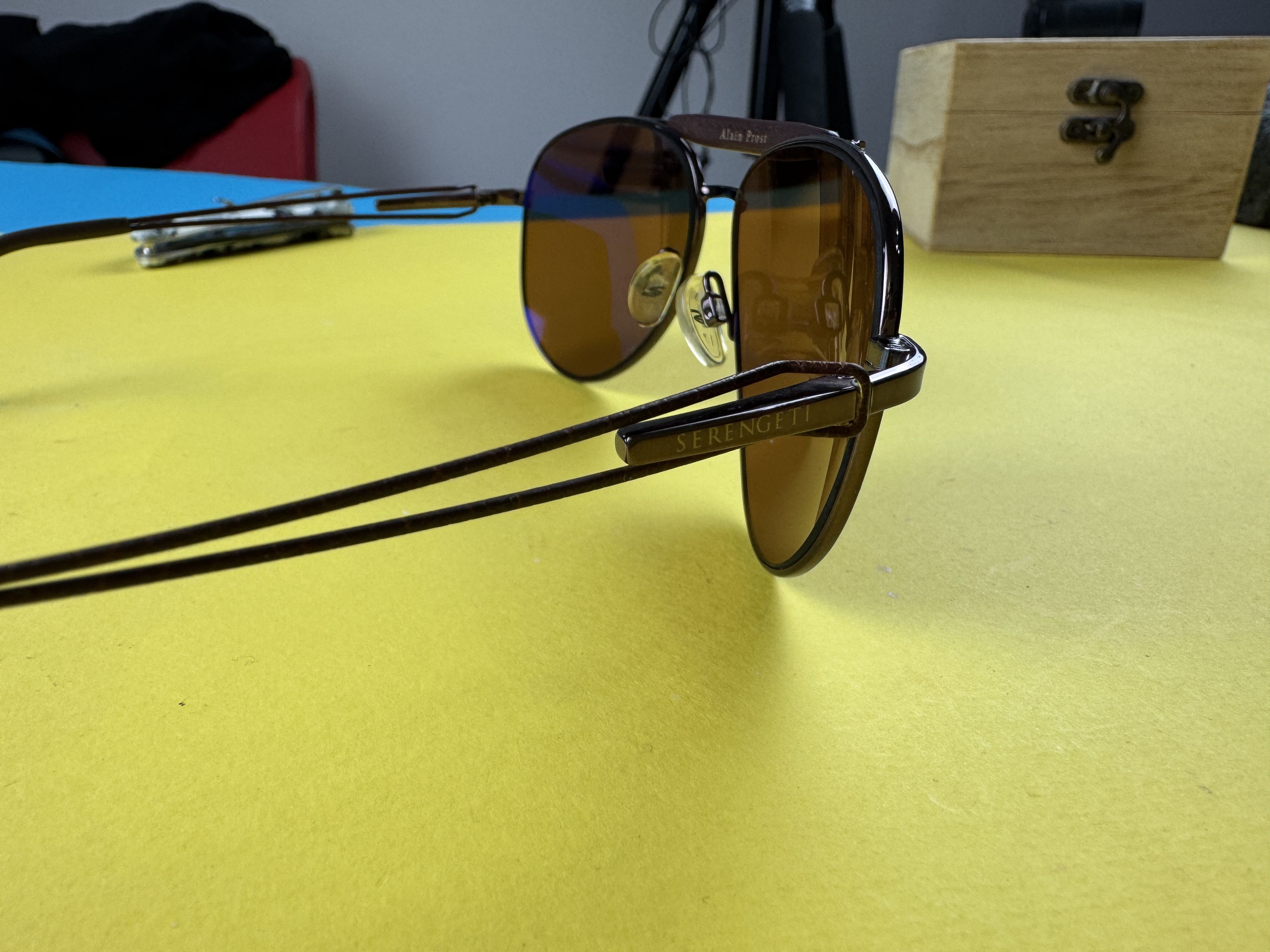 Serengeti SERENGETI Torini Alain Prost Limited Edition Sunglasses Size ONE SIZE - 3 Thumbnail