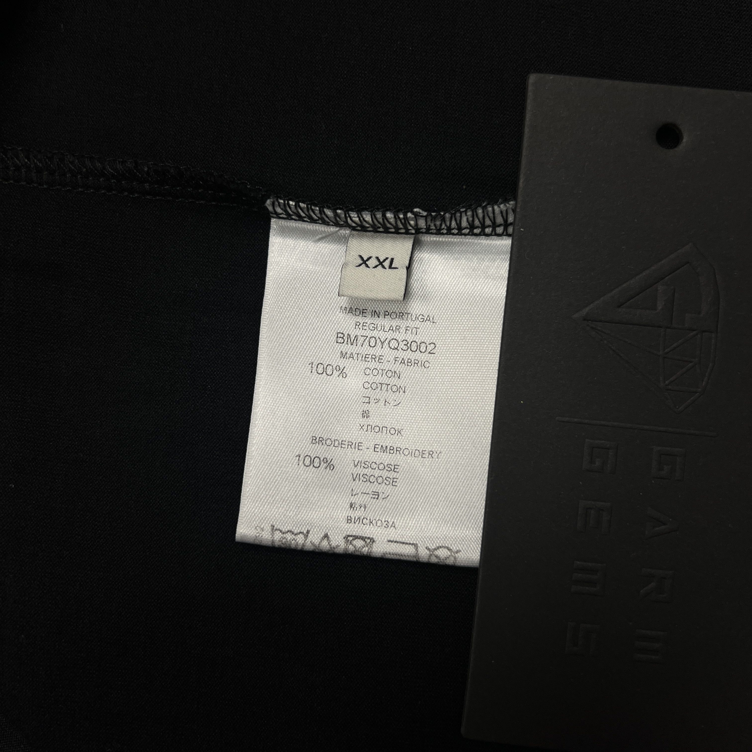 Givenchy Givenchy Rainbow Signature Overlay Logo T-Shirt Size US XXL / EU 58 / 5 - 5 Thumbnail