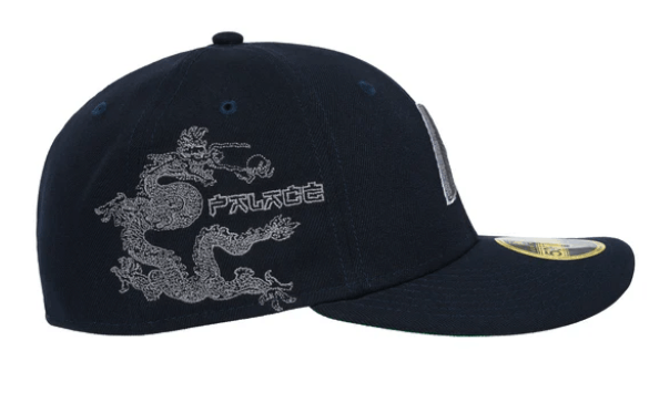 Palace Dragon P New Era LP 59FIFTY Cap Navy Size 8
