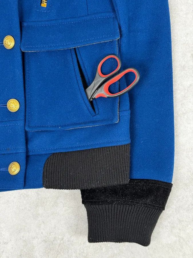 Balenciaga AW2007 Balenciaga Blue Royal Jacket By Nicolas Ghesquière Size M / US 6-8 / IT 42-44 - 8 Thumbnail